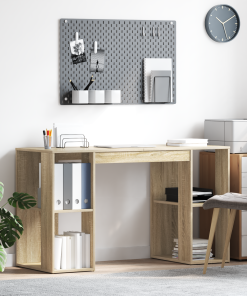 vidaXL Sonoma Eiche Tisch Sonoma Eiche Holzwerkstoff Standardgröße Tisch