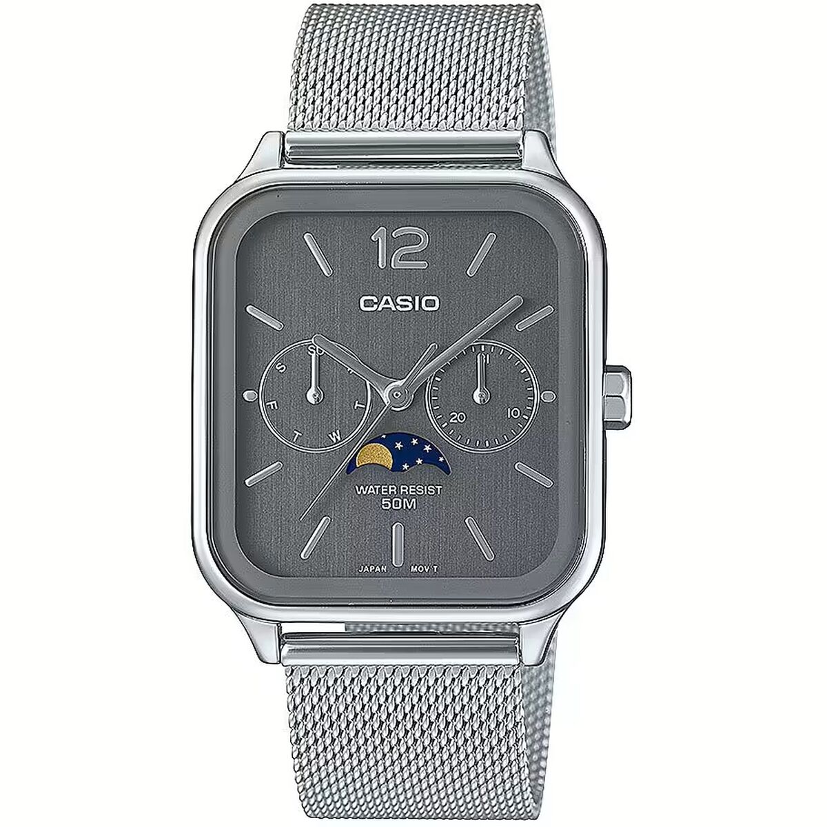 Orologio Uomo Casio MTP-M305M-8AVER Grigio Argentato