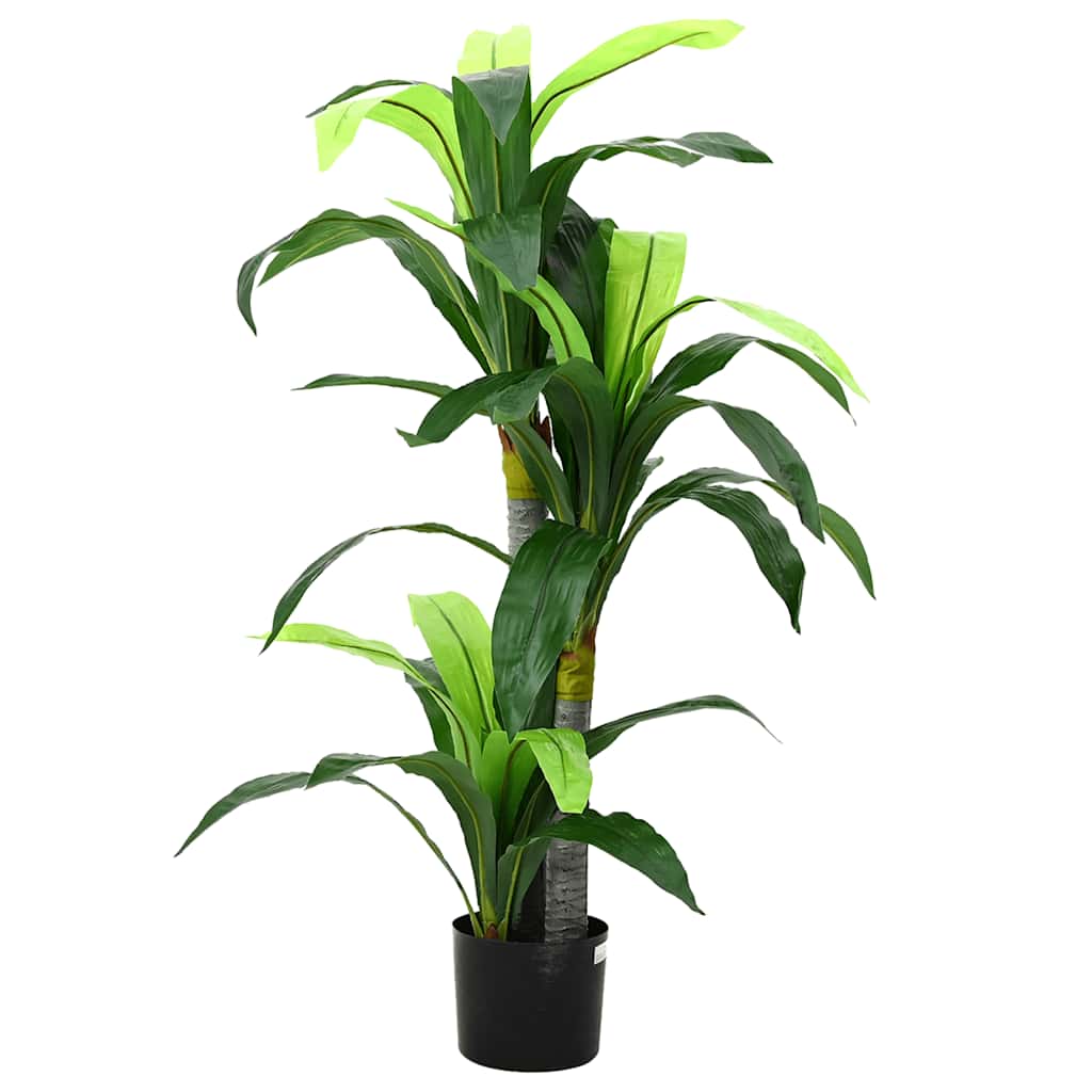 Albero Di Dracaena Artificiale 36 Foglie 120 Cm Verde