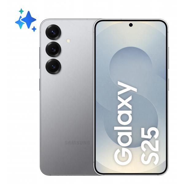 Samsung Galaxy S25 12+128gb 6.2" Silver Shadow Italia