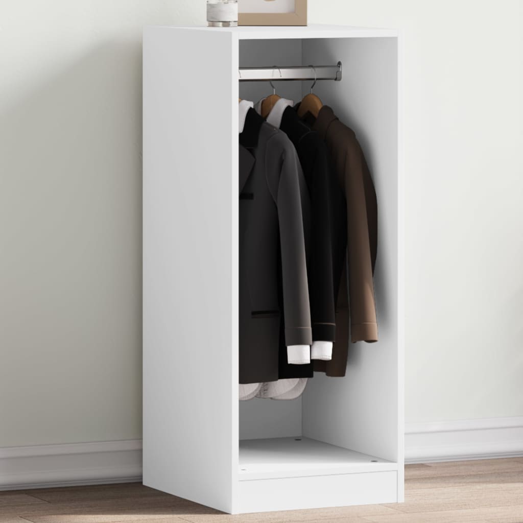 Armadio Bianco 48x41x102 Cm In Legno Multistrato