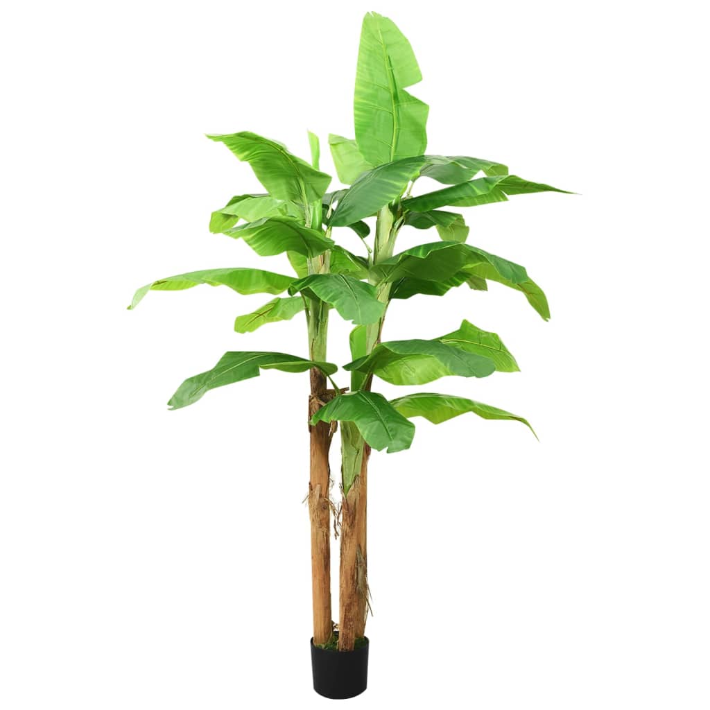 Albero Di Banane Artificiale Con Vaso 300 Cm Verde