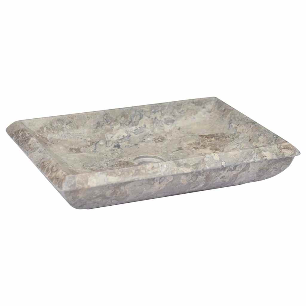 Lavandino Grigio 50x35x10 Cm In Marmo