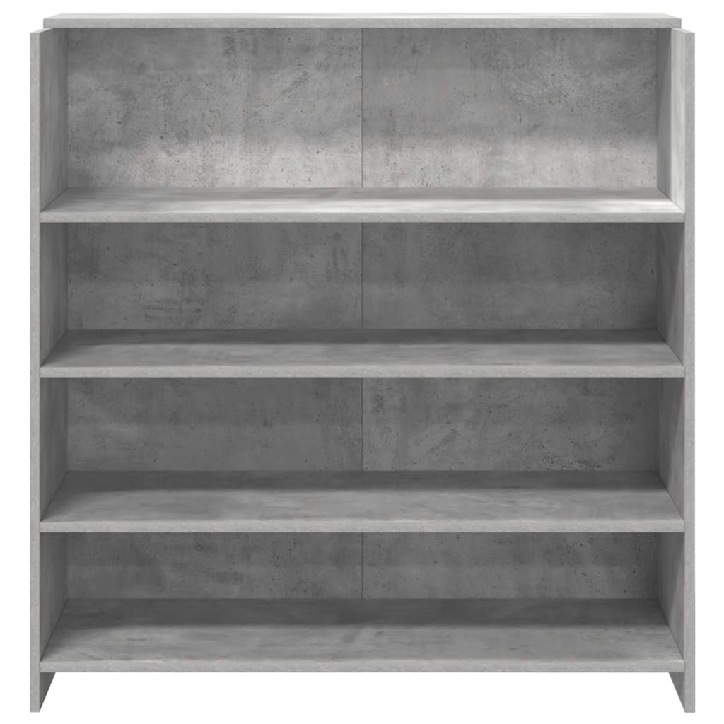 Banco Reception Grigio Cemento 100x50x103,5cm Legno Multistrato - Image 5