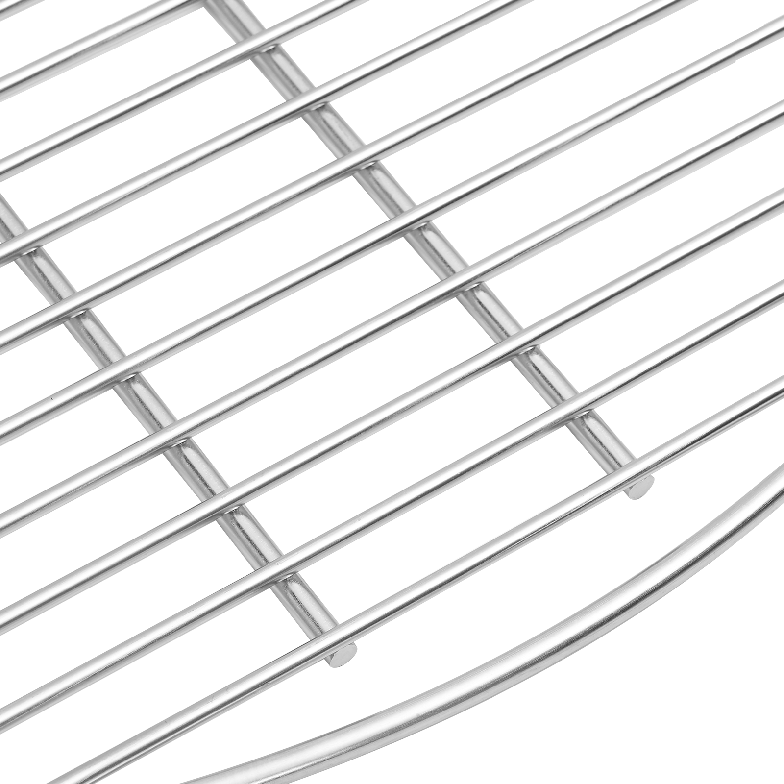 Griglia Per Barbecue Argento 57 X 57 Cm Acciaio Inossidabile - Image 5