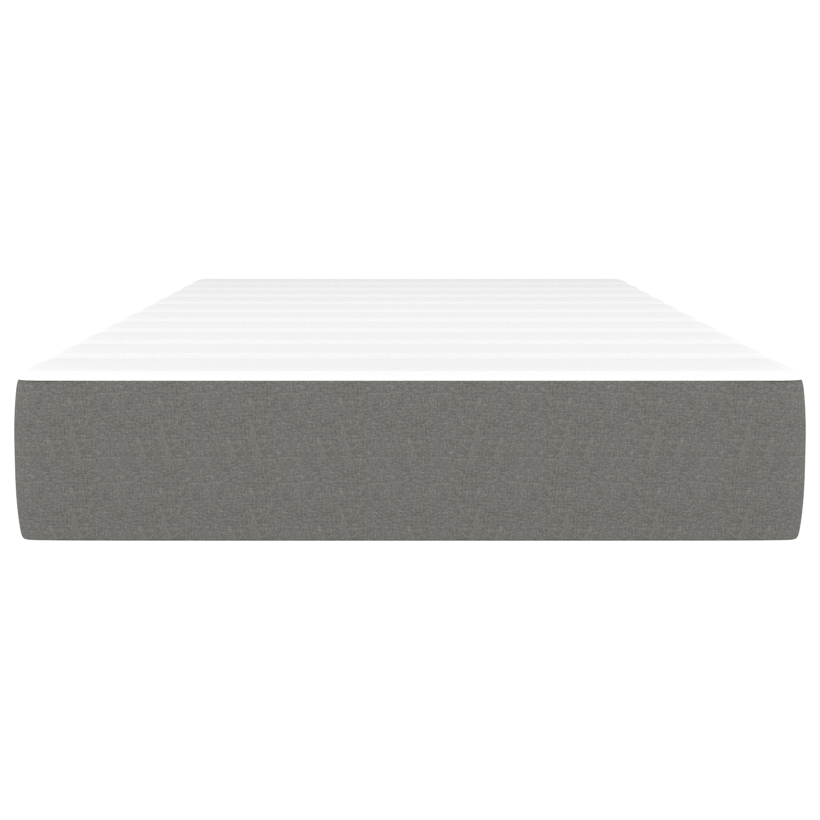 Materasso Molle Insacchettate Grigio Scuro 120x190x20 Tessuto - Image 3