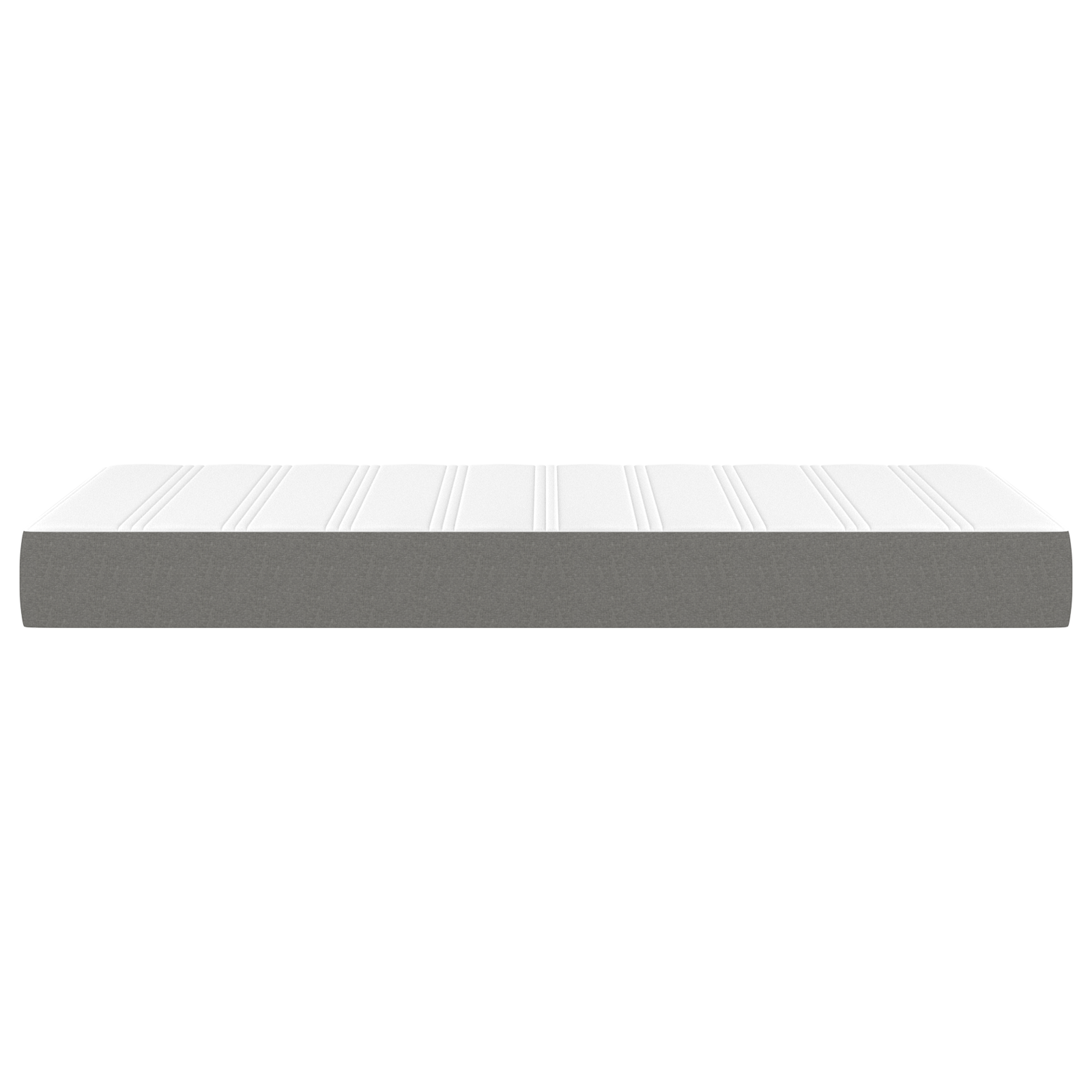 Materasso Molle Insacchettate Grigio Scuro 120x190x20 Tessuto - Image 4