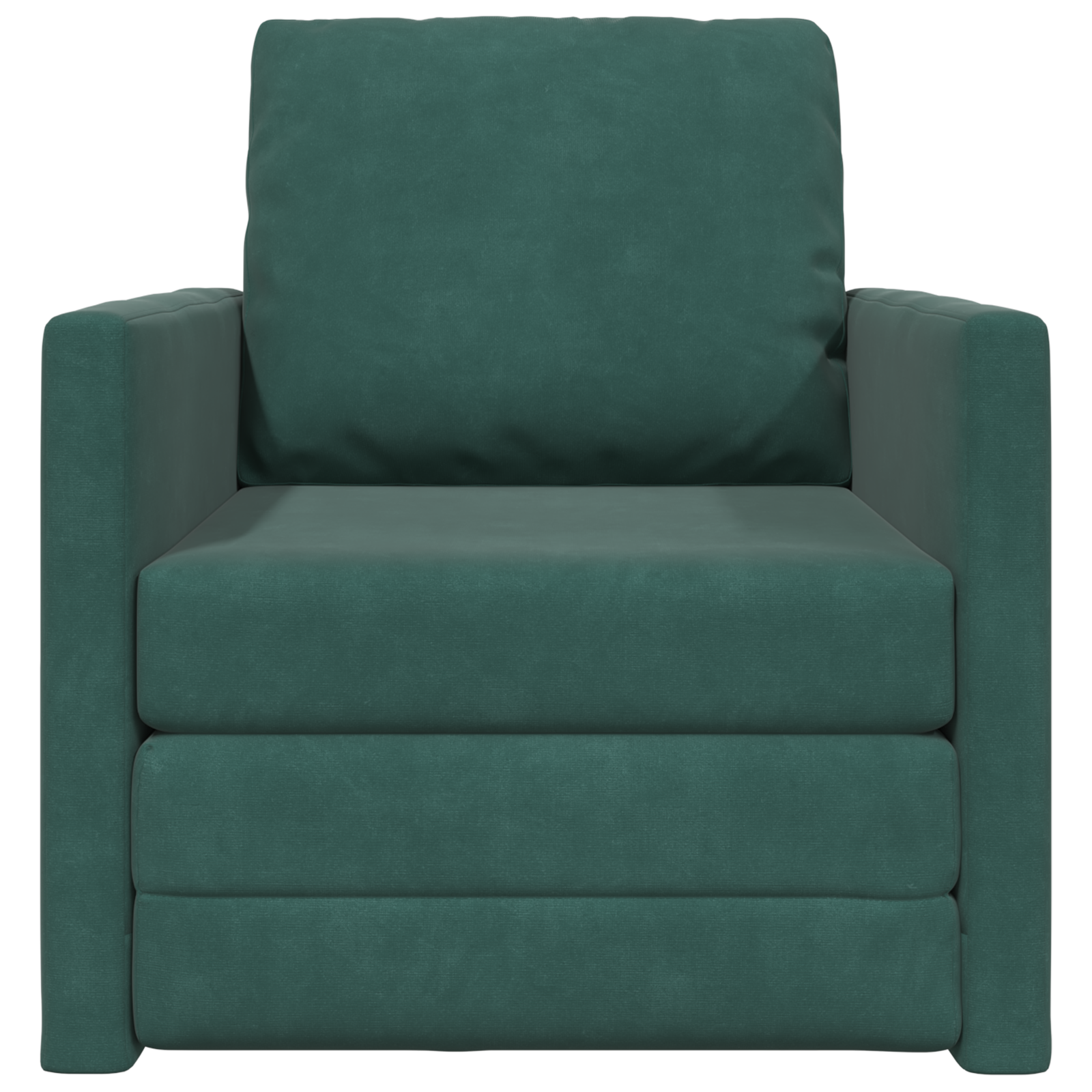 Divano Letto Verde Scuro 74 X 77 X 81 Cm Velluto - Image 5