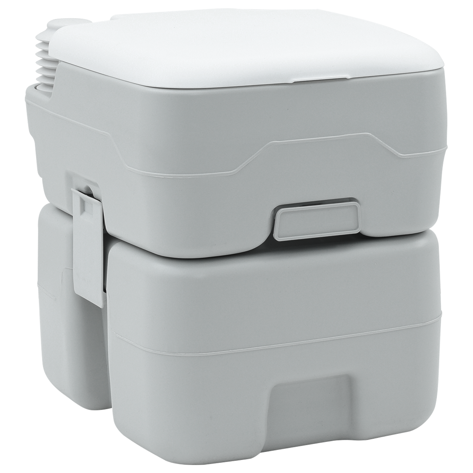 Toilette Portatile Per Camping Grigio 41,5 X 36,5 X 42 cm