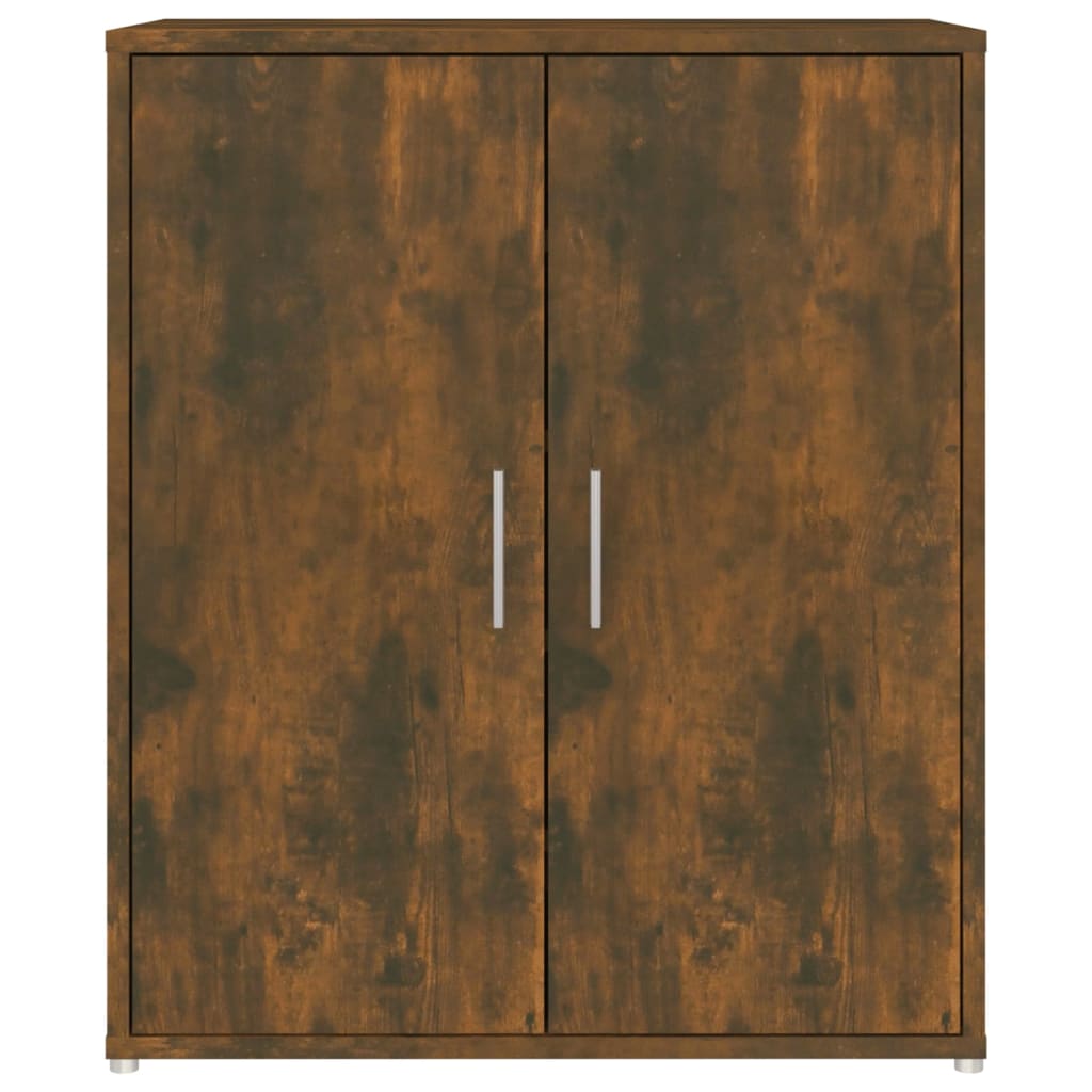 Scarpiera Rovere Fumo 60x35x70 Cm In Legno Multistrato - Image 6