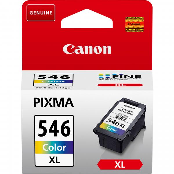 Canon Cart Ink Multicolor CL-546xl Per Ip2850 Mg2950 Mx495 ts
