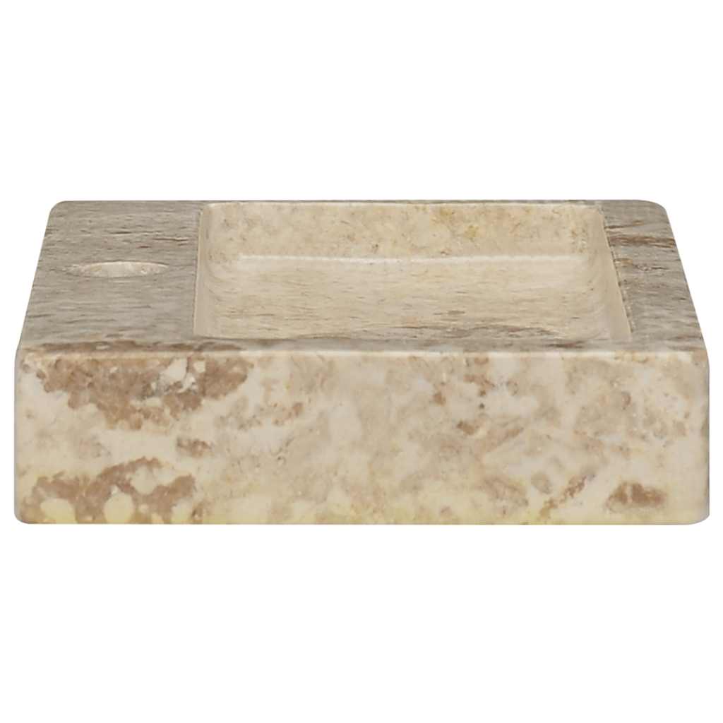 Lavello A Parete Crema 38x24x6,5 Cm In Marmo - Image 5