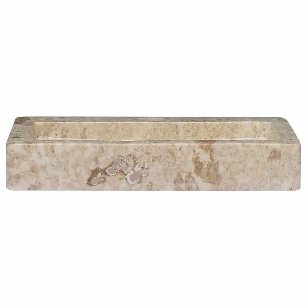 Lavello A Parete Crema 38x24x6,5 Cm In Marmo - Image 4