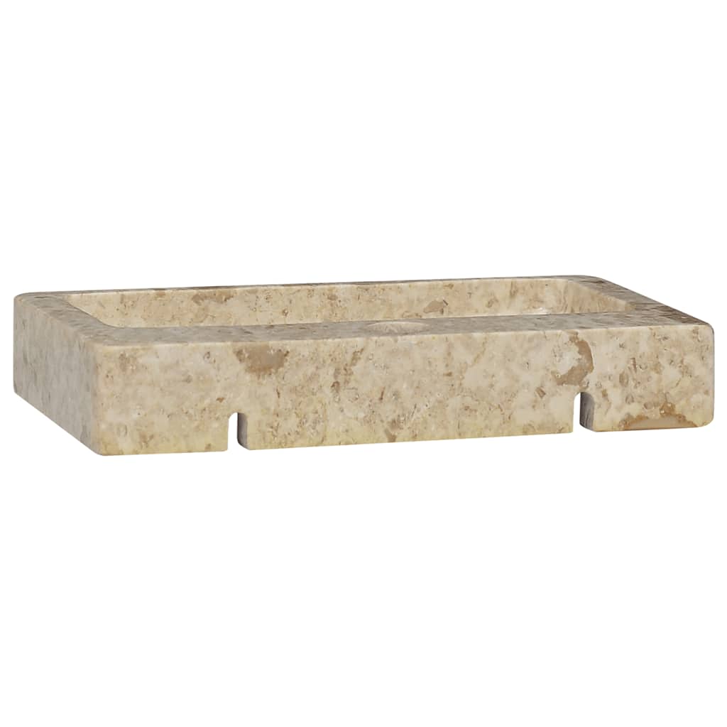 Lavello A Parete Crema 38x24x6,5 Cm In Marmo - Image 6