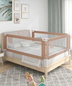 Sponda Letto Di Sicurezza Per Bambini Talpa 150x25cm In Tessuto