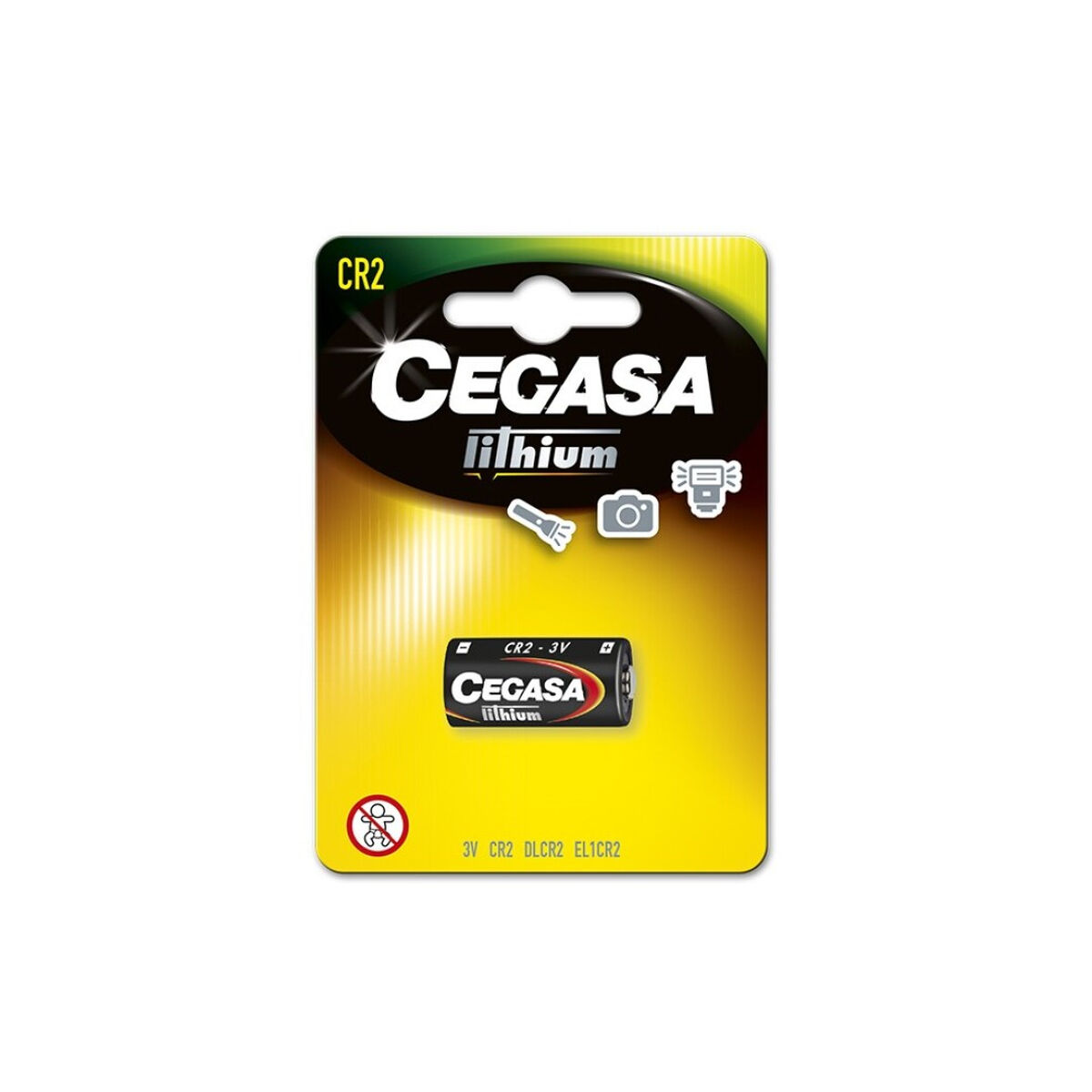 Batterie Cegasa CR2 3V FT BL1