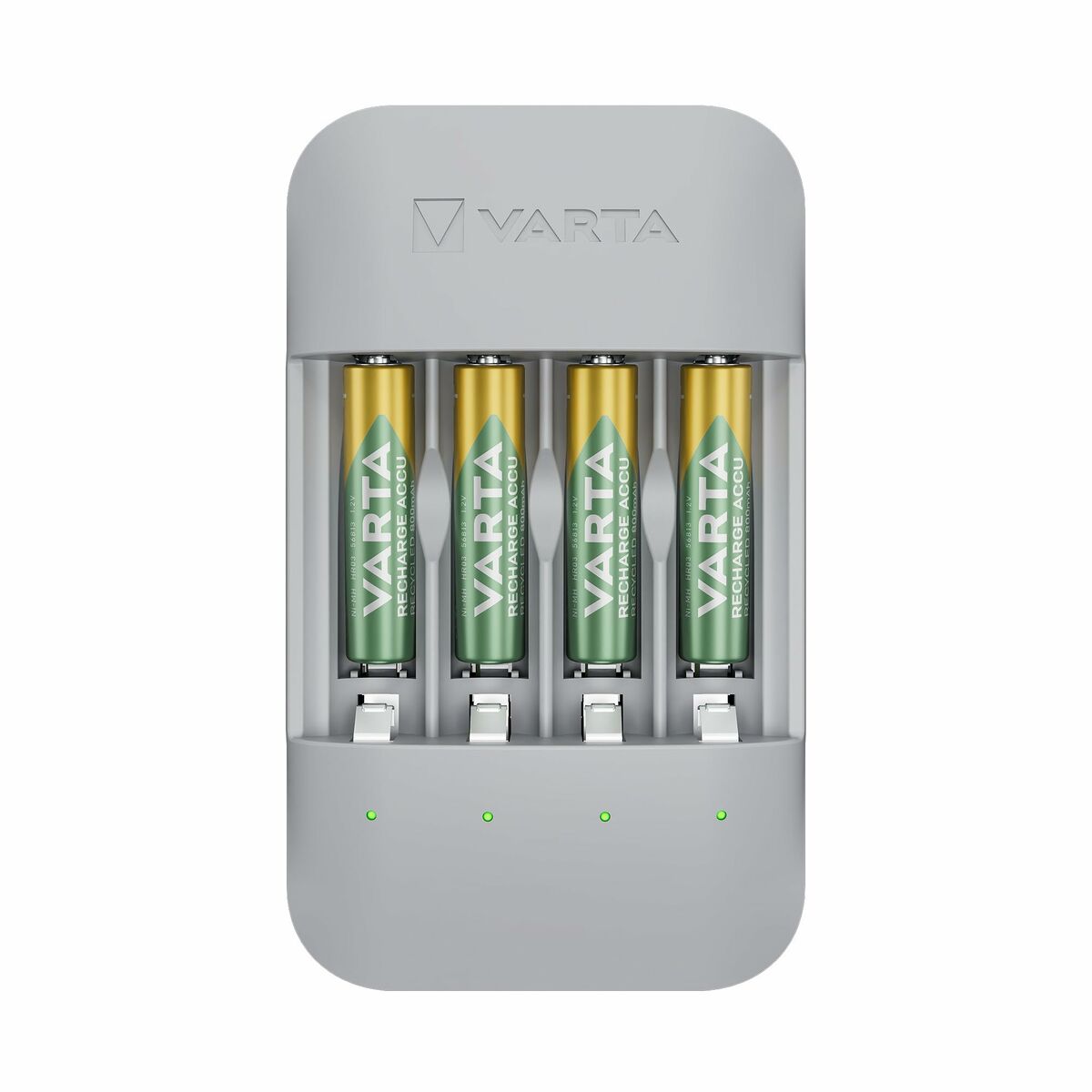 Caricabatterie Varta Eco Charger Pro 56813 AAA 4 Batterie
