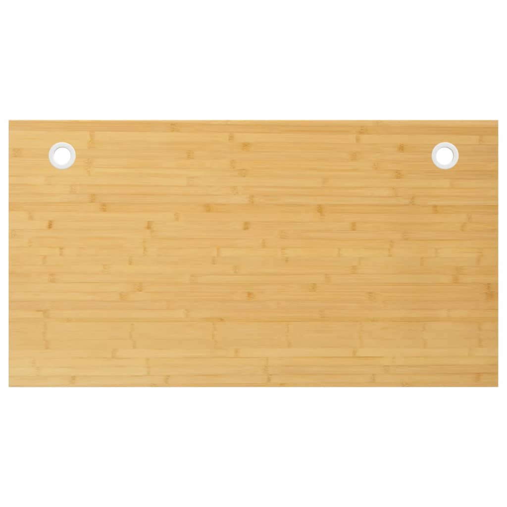 vidaXL Tablero de escritorio de bambú 110x60x4 cm