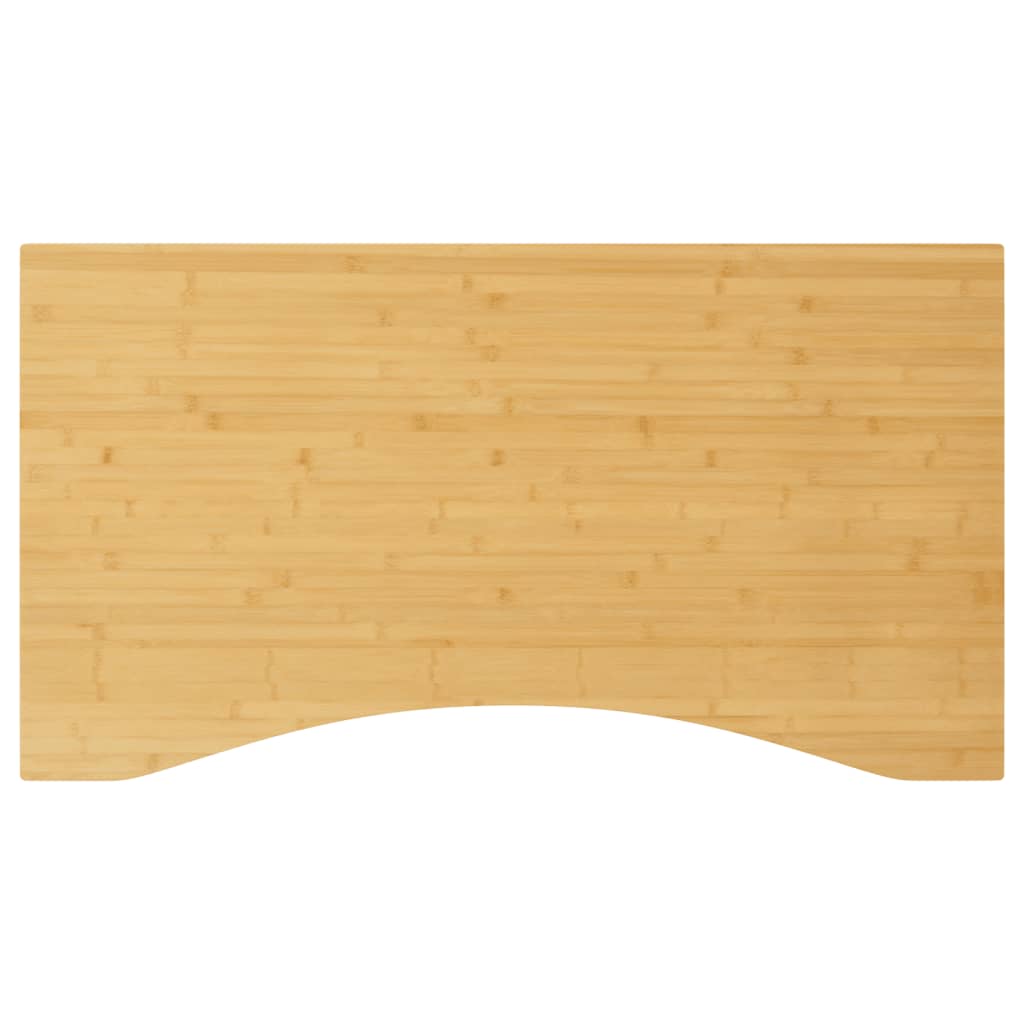 vidaXL Tablero de escritorio de bambú 110x60x4 cm
