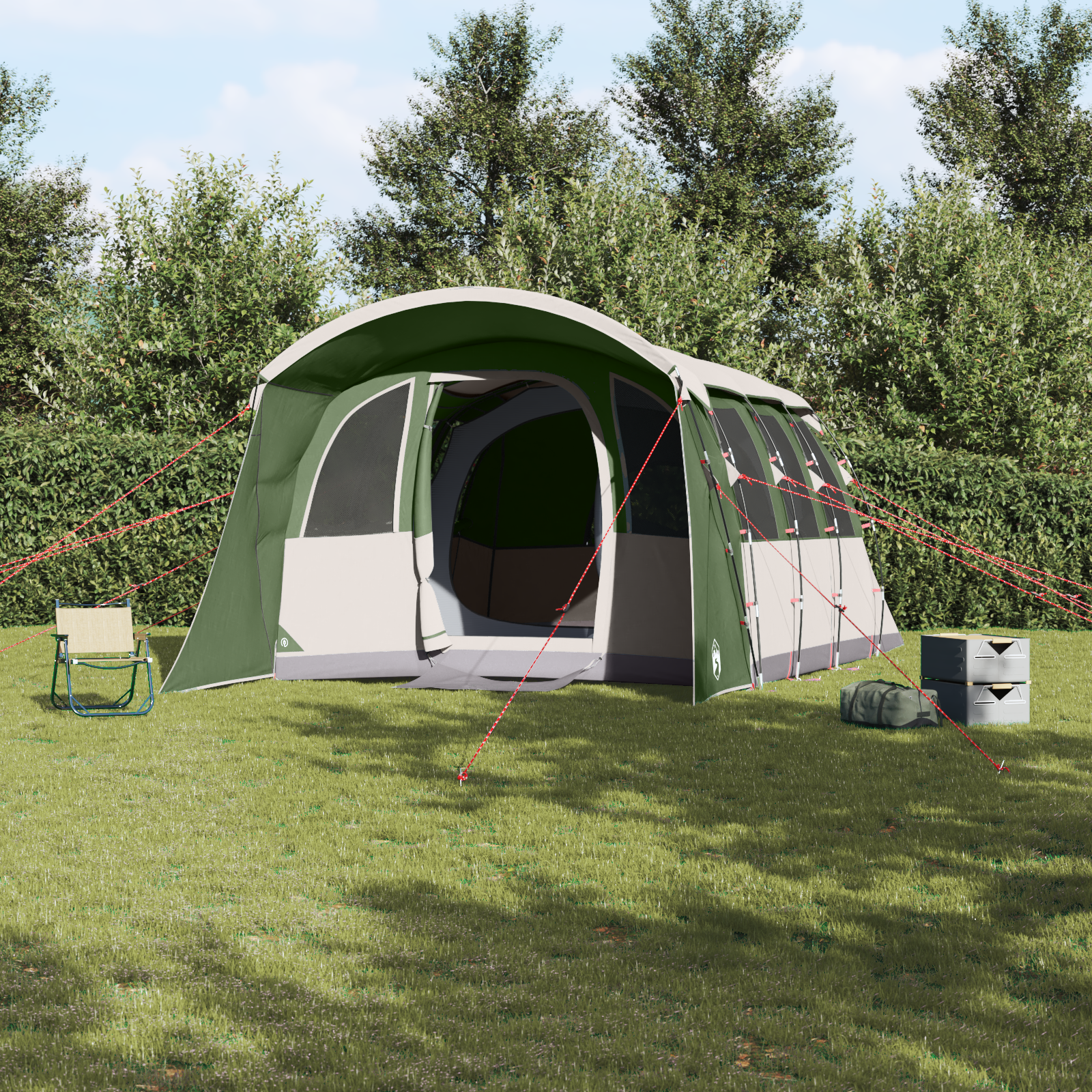 Tende Con Tetto Verde 576 X 325 X 213 Cm Poliestere