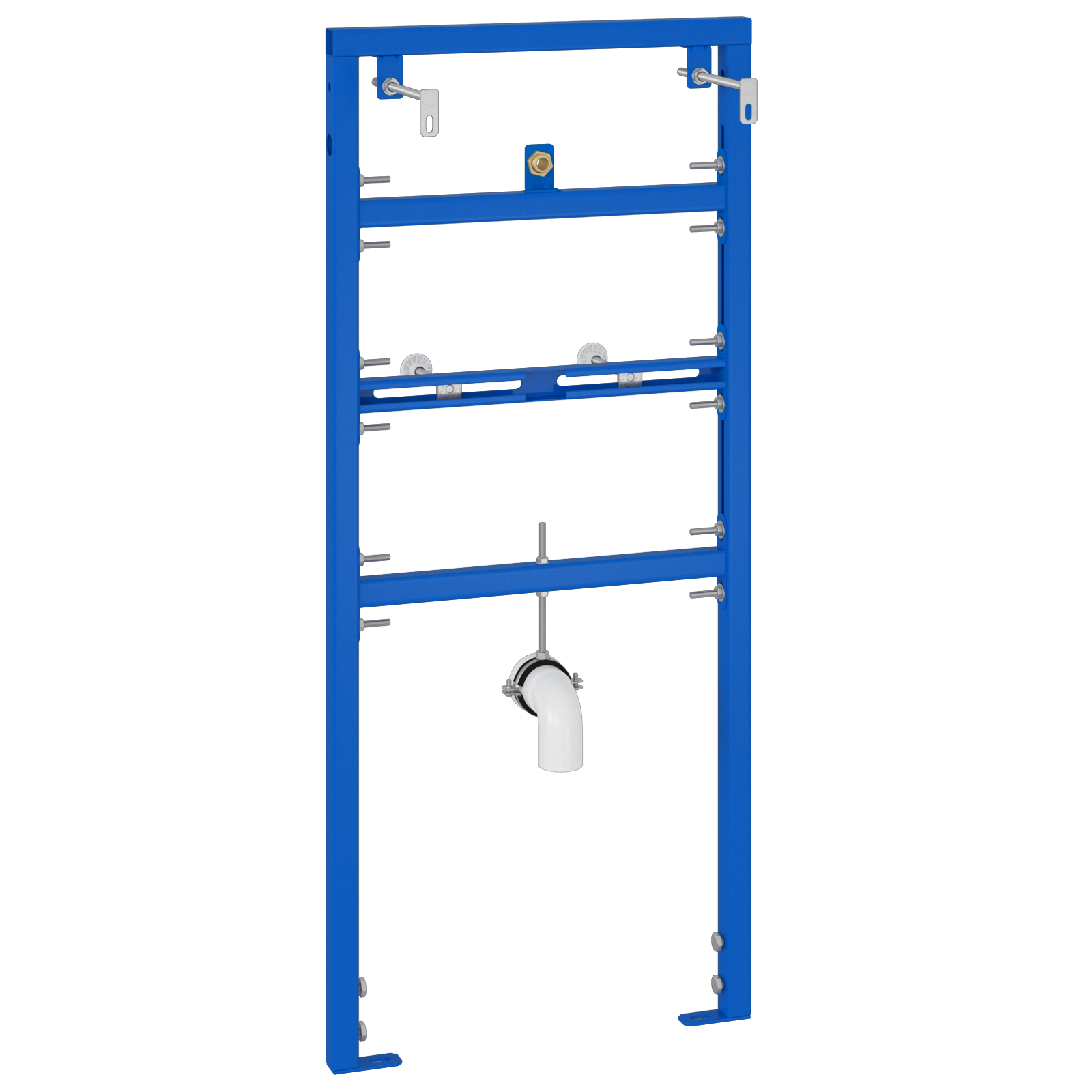 Supporto Da Parete Per Bagno Blu 50 X 17.5 X 136 Cm Acciaio - Image 4