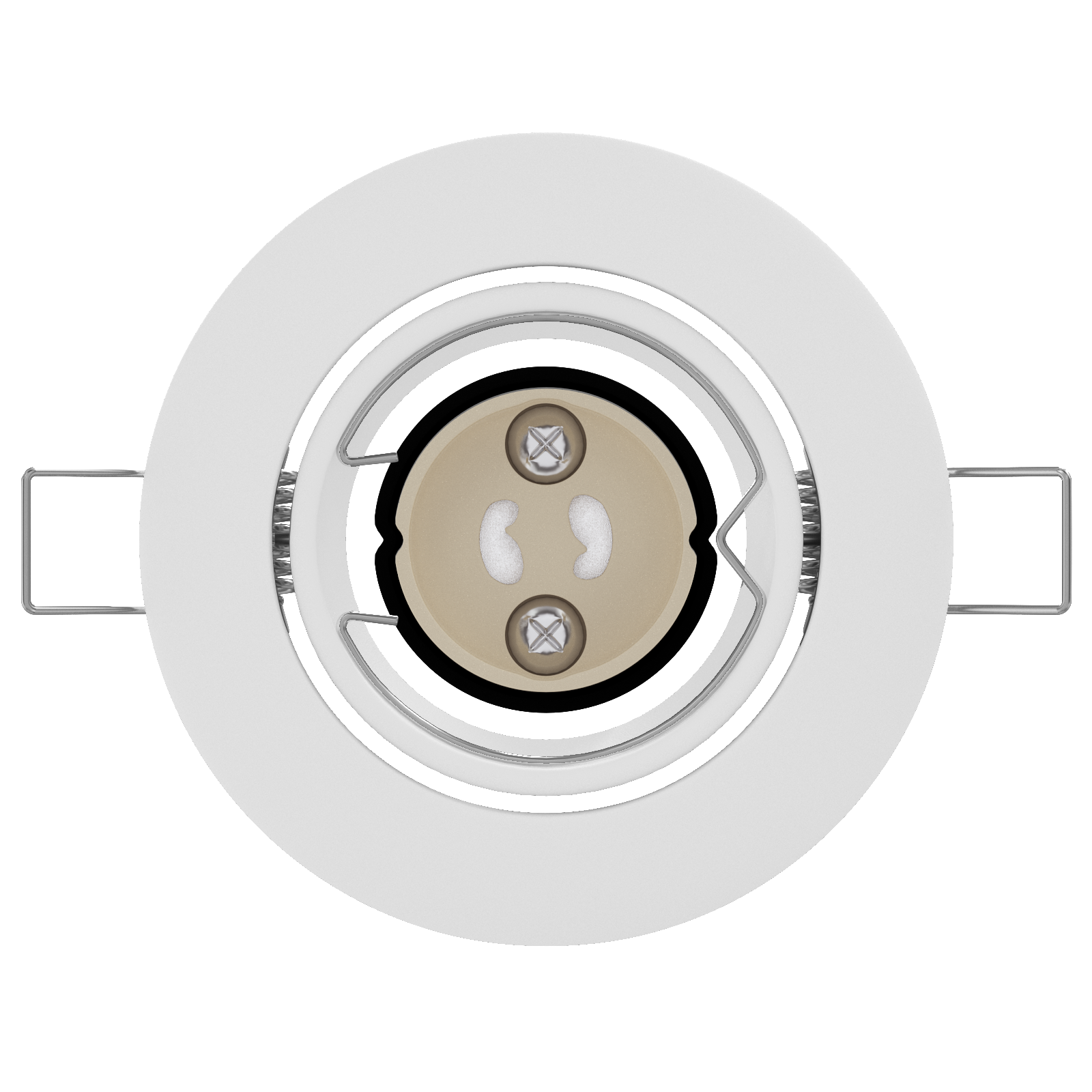 Spotlights Con I Riflettori 6 Pcs Bianco 9 X 9 Cm Metallo - Image 5