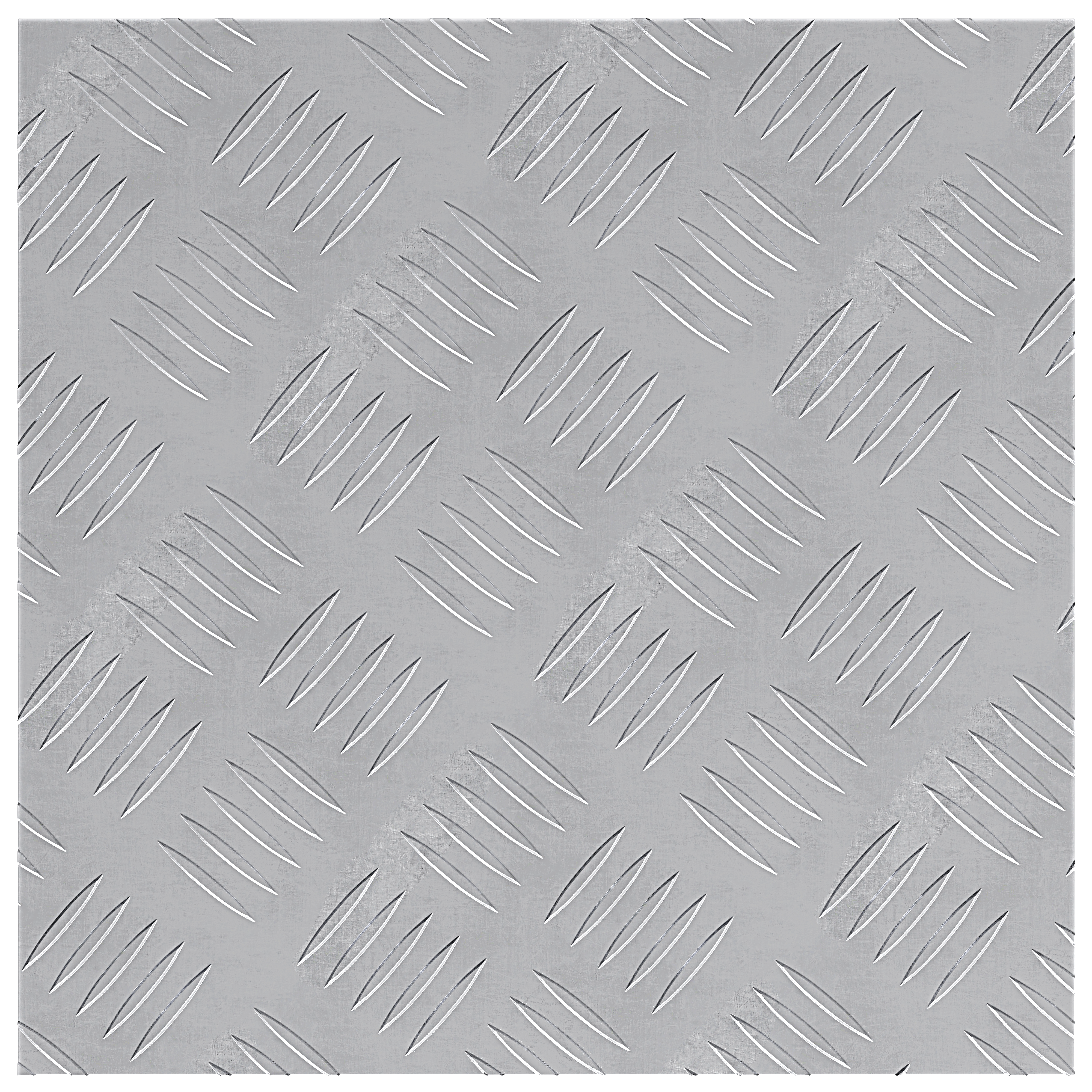 Dischi Quadrati 2 Pcs Argento 40 X 40 Cm Alluminio - Image 5