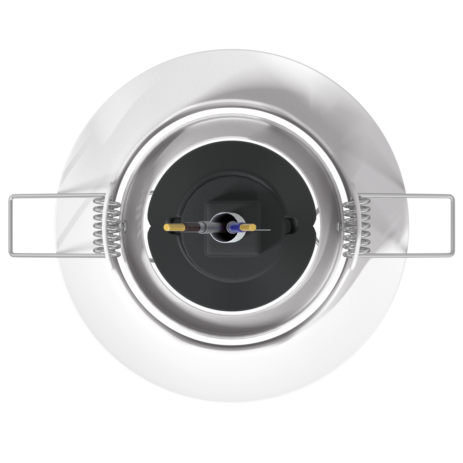 Spotlights Con I Riflettori 6 Pcs Bianco 9 X 9 Cm Metallo - Image 6