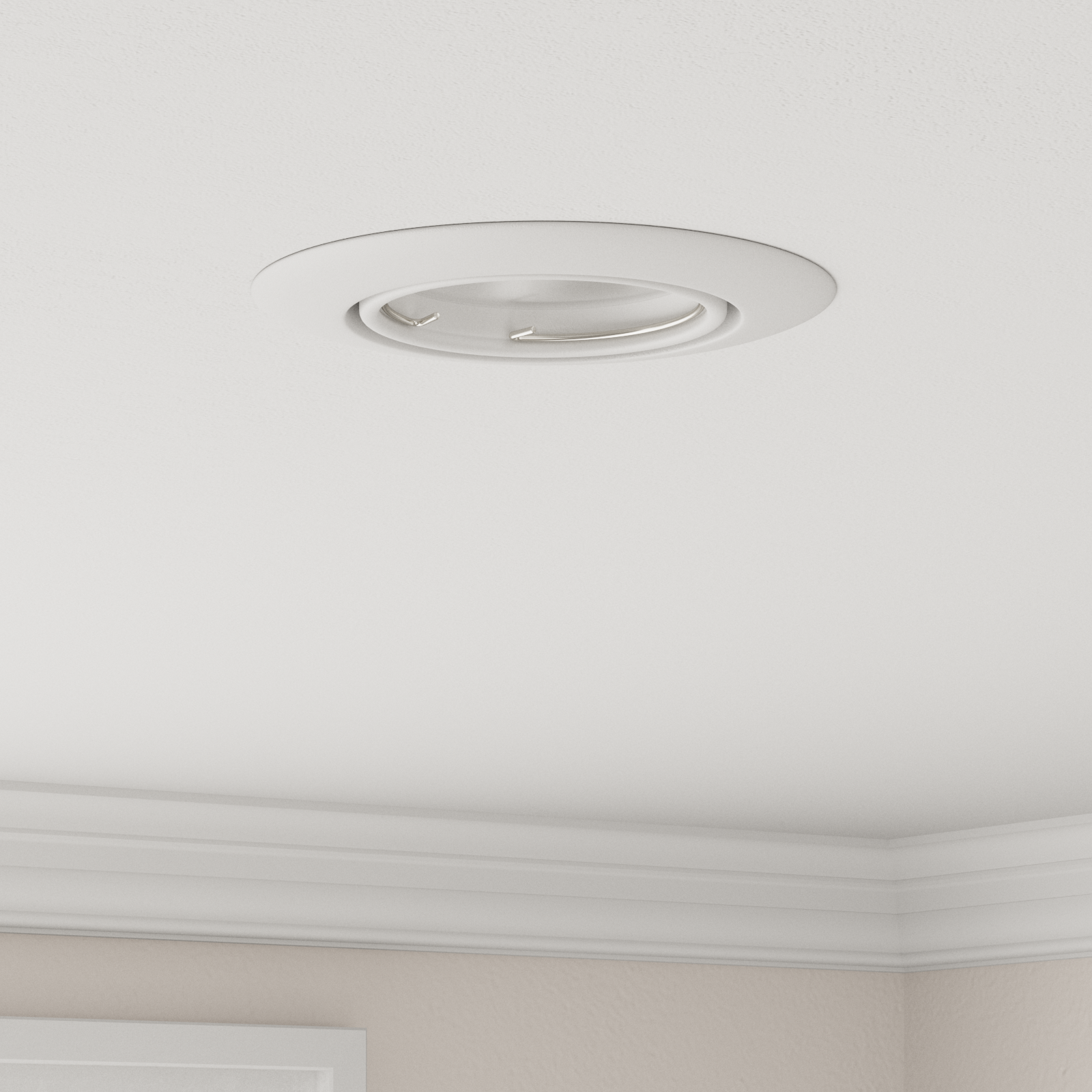 Spotlights Con I Riflettori 12 Pcs Bianco 9 X 9 Cm Metallo