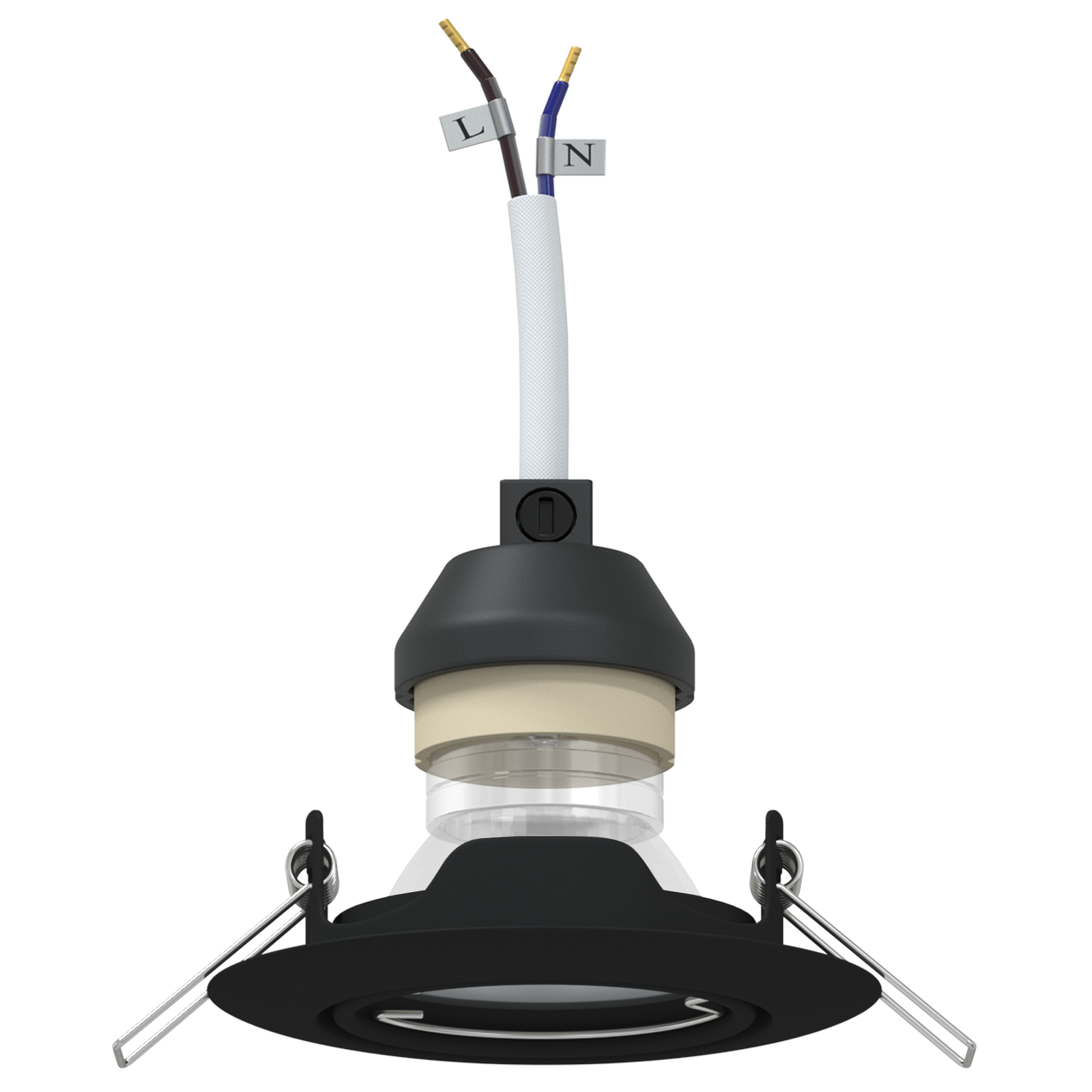 Spotlights Con I Riflettori 24 Pcs Nero 9 X 9 Cm Metallo - Image 3