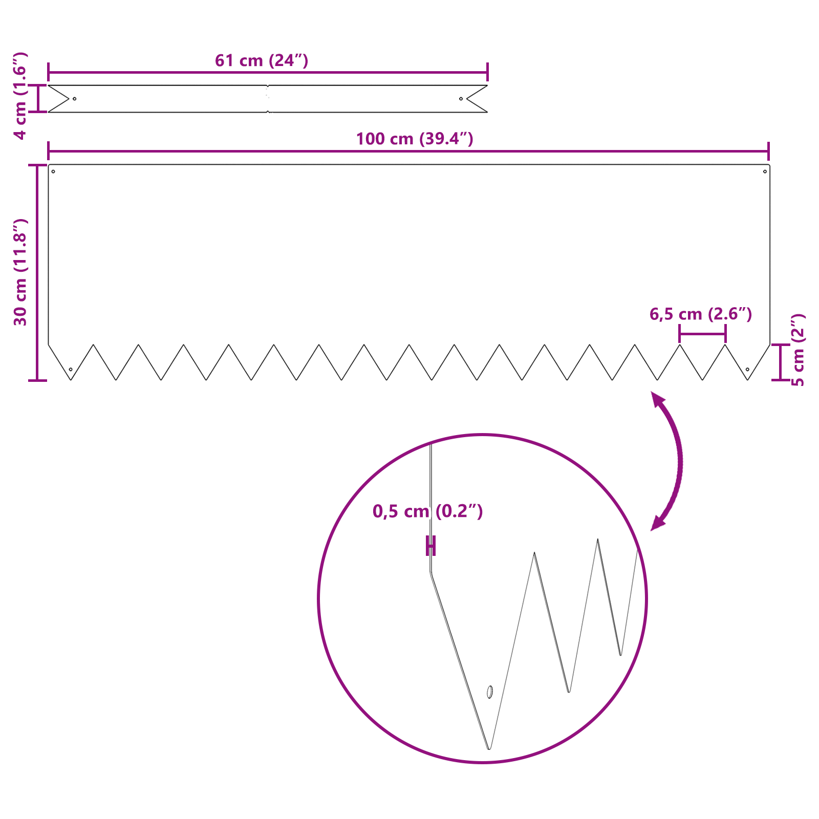 Bordura Per Prato 50 Pcs Verde Oliva 100 X 0.05 X 20 cm - Image 5