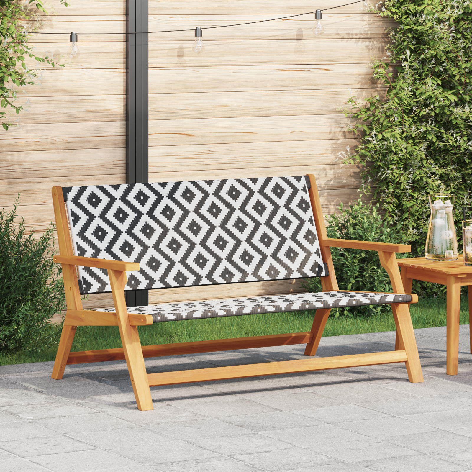 Arredamento Da Giardino Bianco 122 X 78 X 73cm