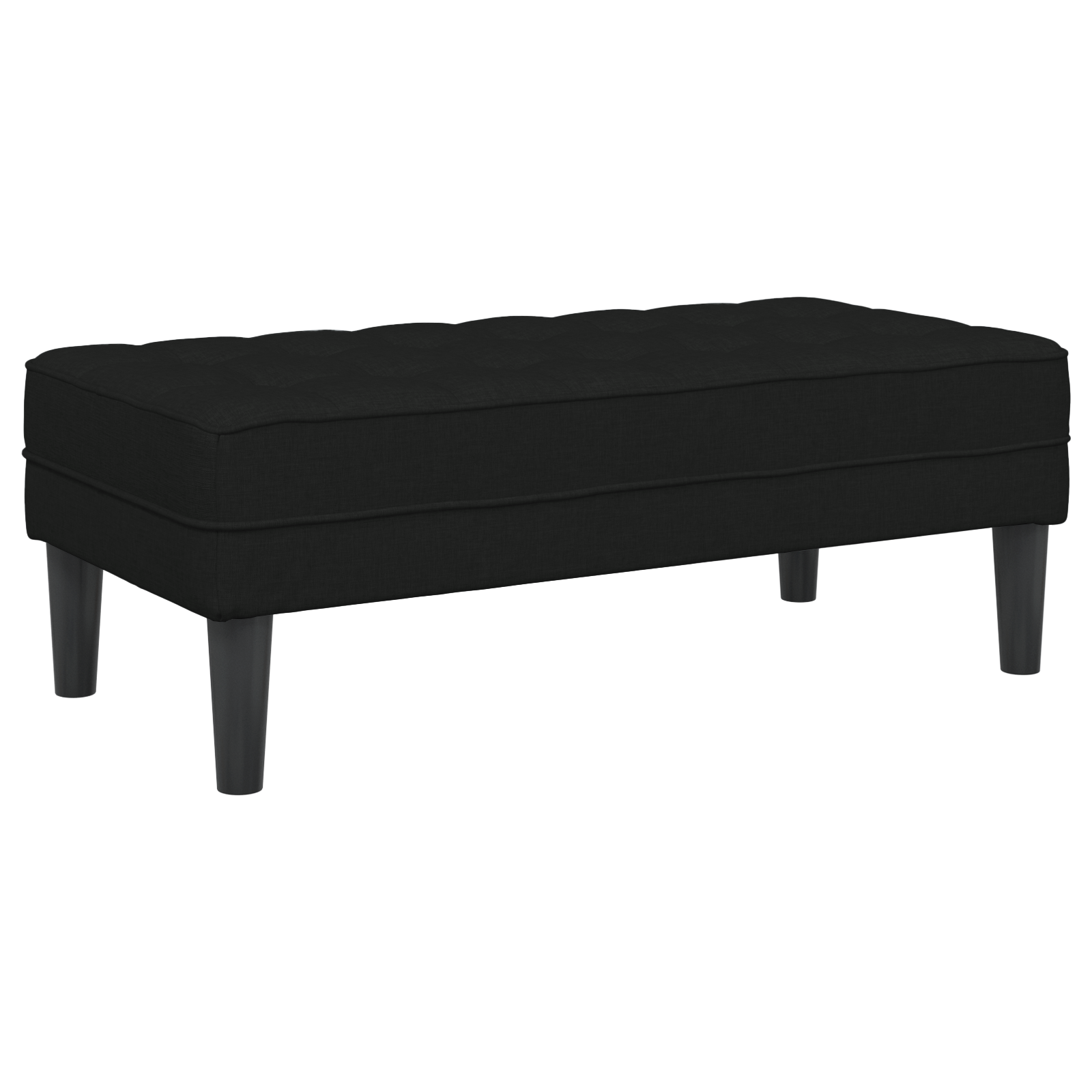 Set Di Divani 2 Pcs Nero 173 X 131 X 67 Cm Tessuto - Image 6