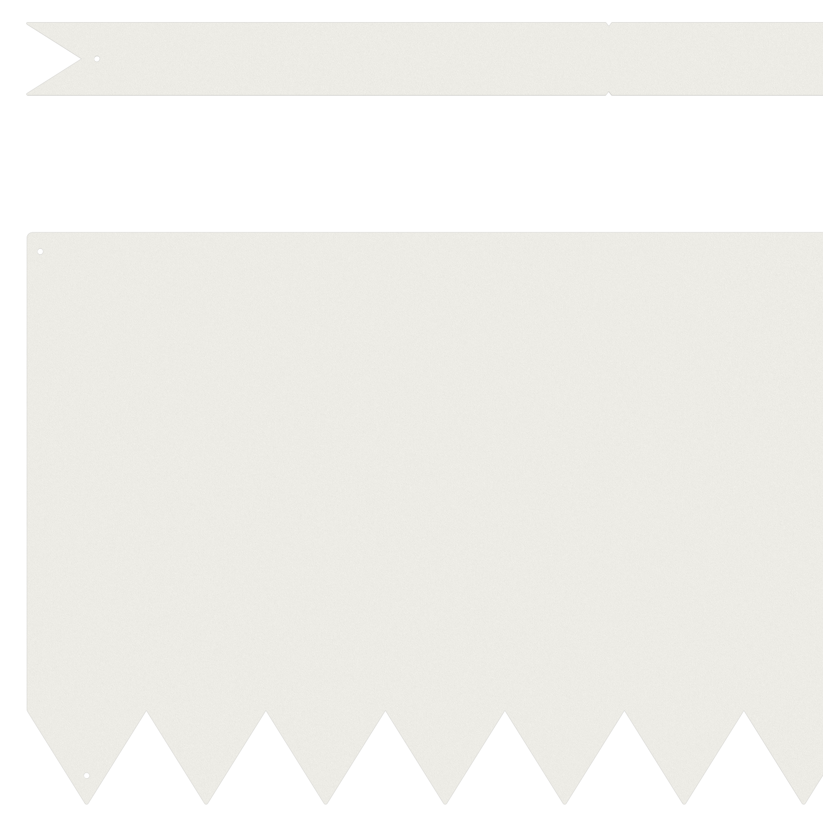 Bordura Per Prato 50 Pcs Bianco 100 X 0.05 X 20 cm - Image 3