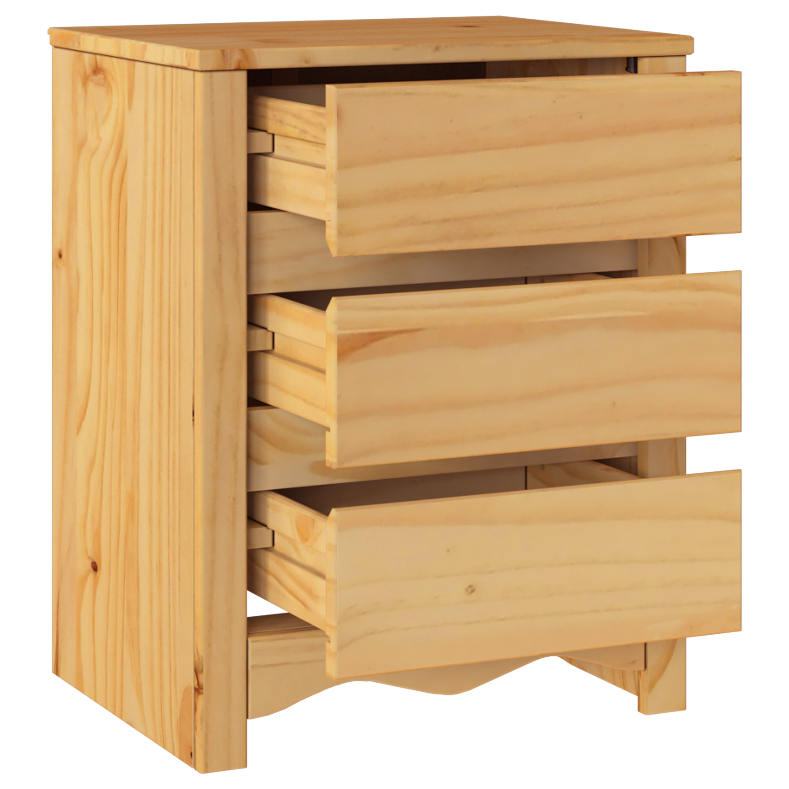 Armadio Da Notte Con Cassetto Drammen Rovere 45 X 35 X 56 cm - Image 5
