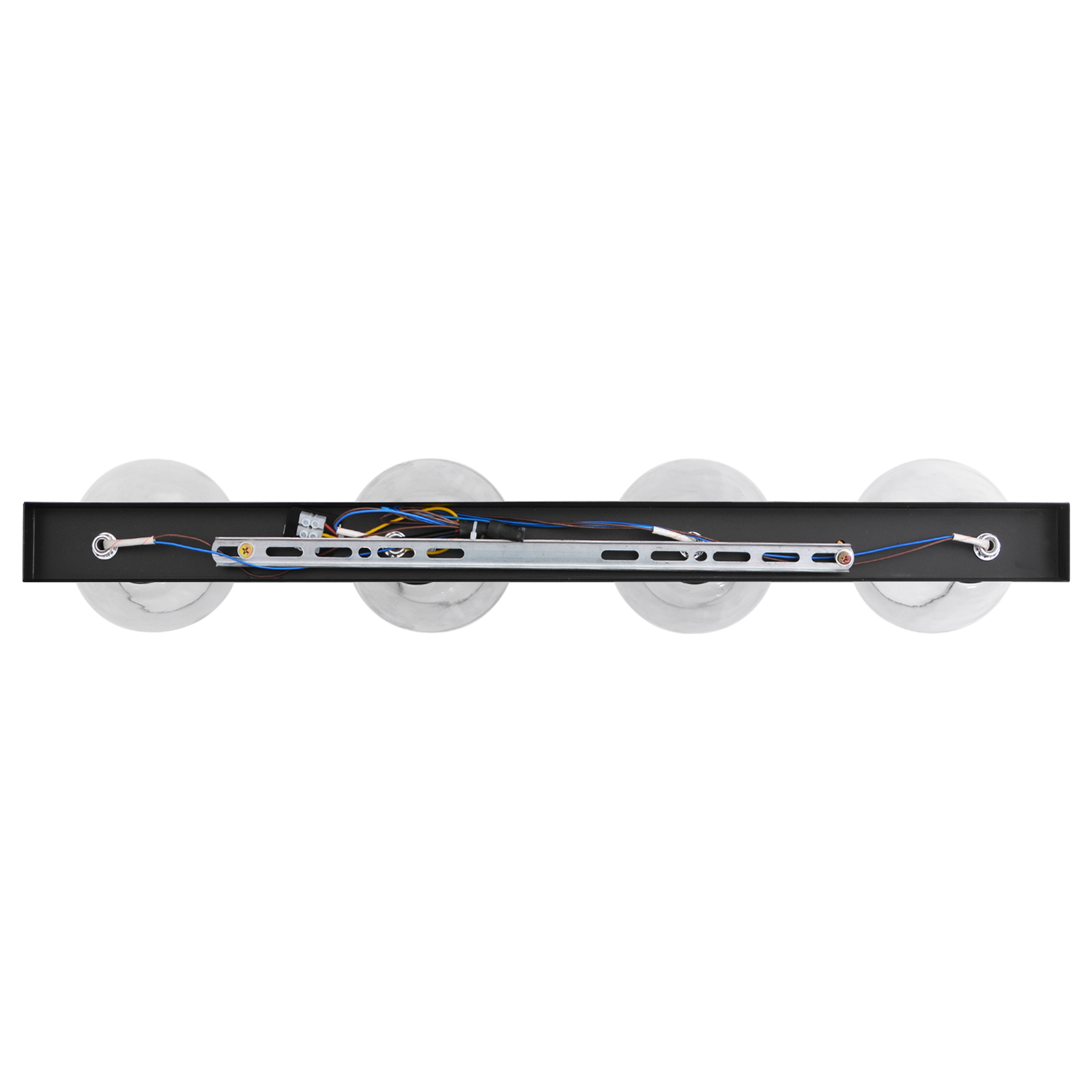 Faretto Da Soffitto Nero 70 X 13 X 26 Cm Vetro E Metallo - Image 6