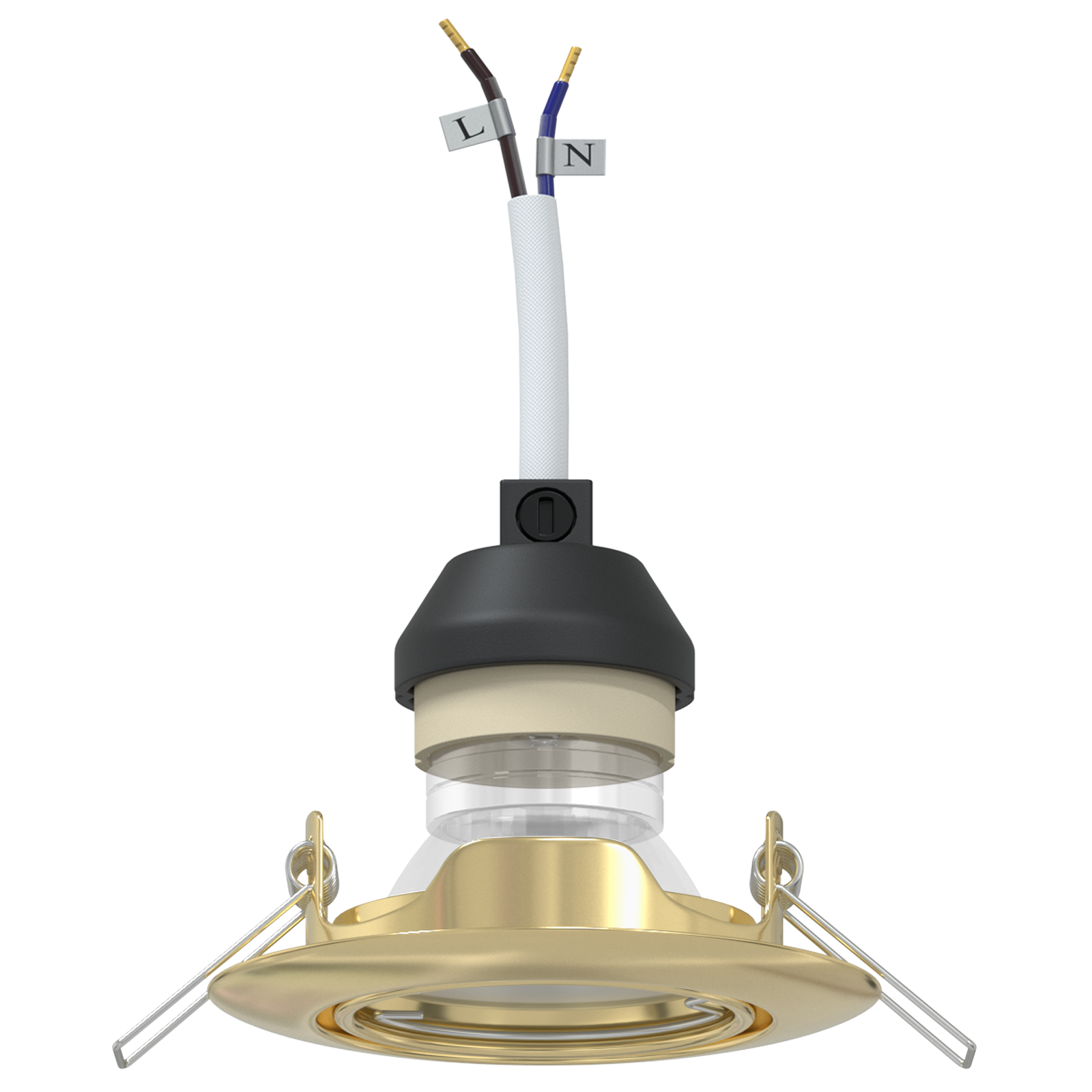 Spotlights Con I Riflettori 24 Pcs Oro 9 X 9 Cm Metallo - Image 3