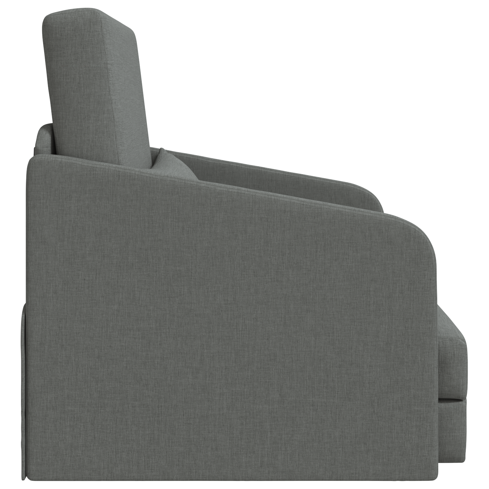 Divano Letto Grigio Scuro 65 X 80 X 83 Cm Velluto - Image 6