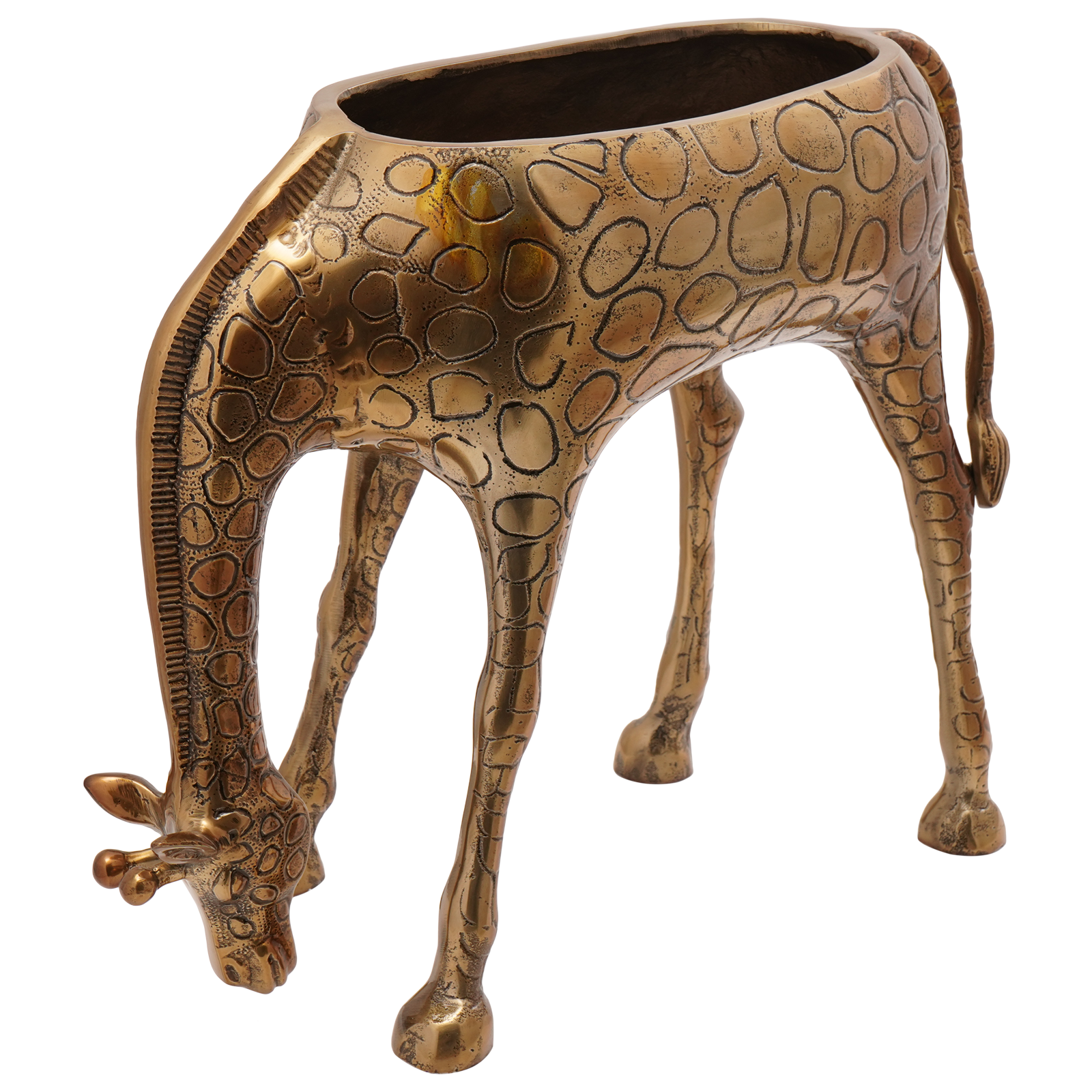 Secchiello Di Ghiaccio Ottone 49 X 22 X 39 Cm Ottone