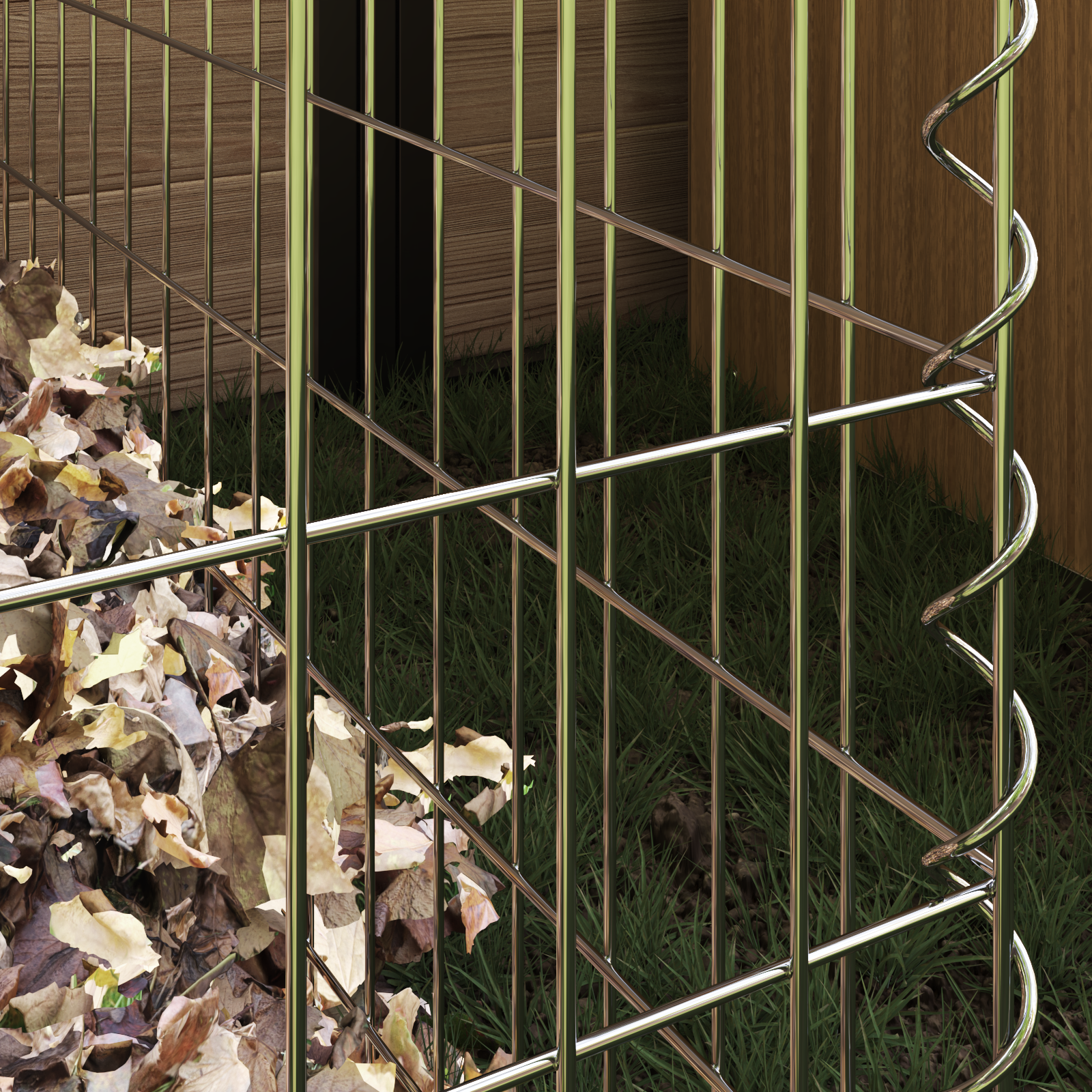 Compostiera Grigio Acciaio - Image 3