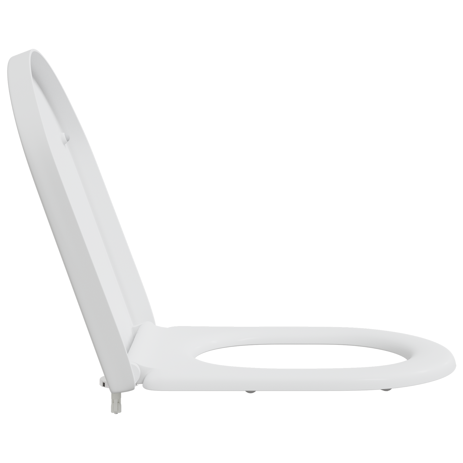 Sedile Del Wc Con Rilascio Rapido Bianco 46.2 X 36 X 4.3 cm - Image 6