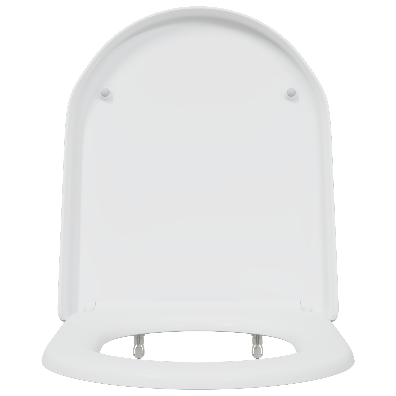 Sedile Del Wc Con Rilascio Rapido Bianco 46.2 X 36 X 4.3 cm - Image 5