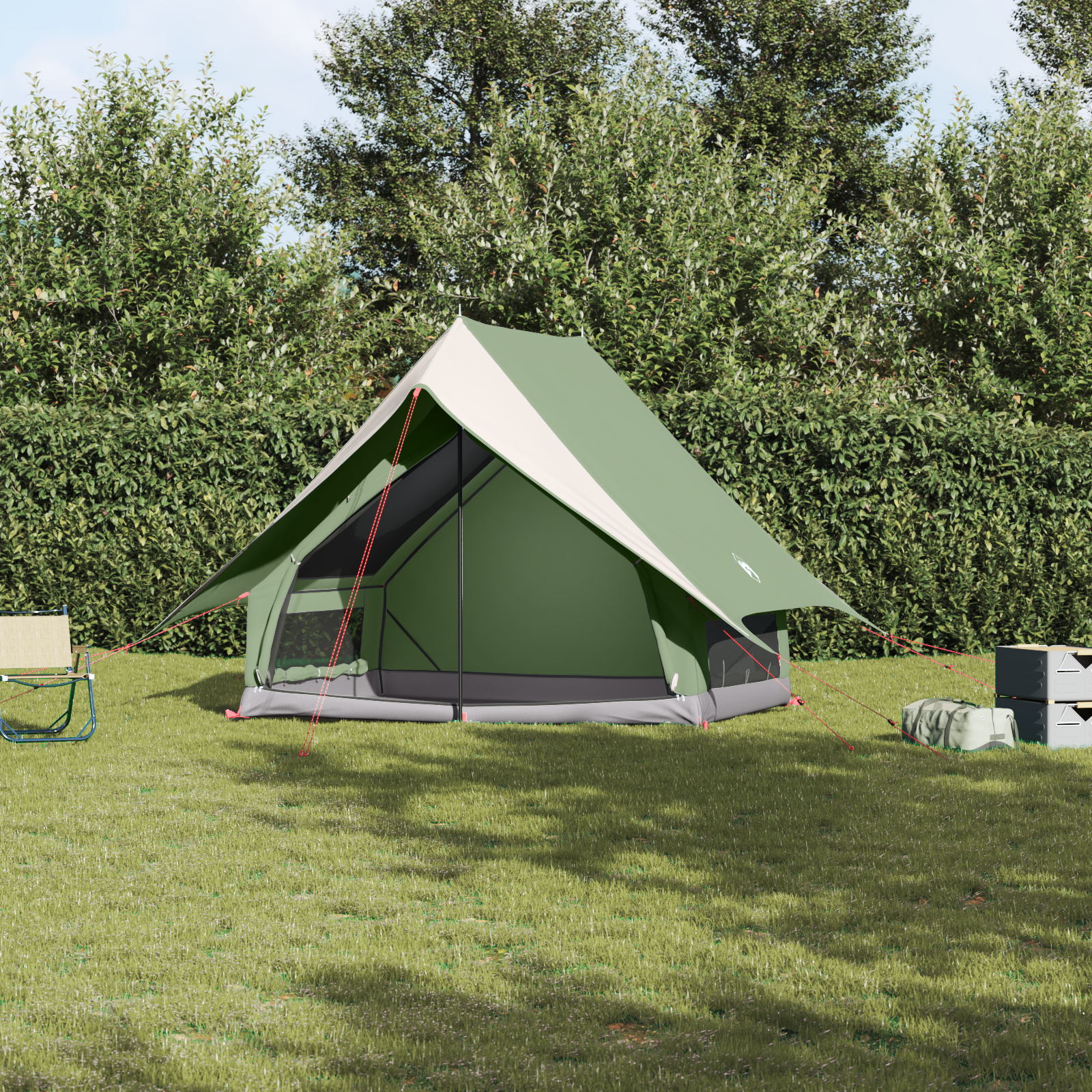 Tende Con Tetto Verde 220 X 233 X 184 Cm Poliestere