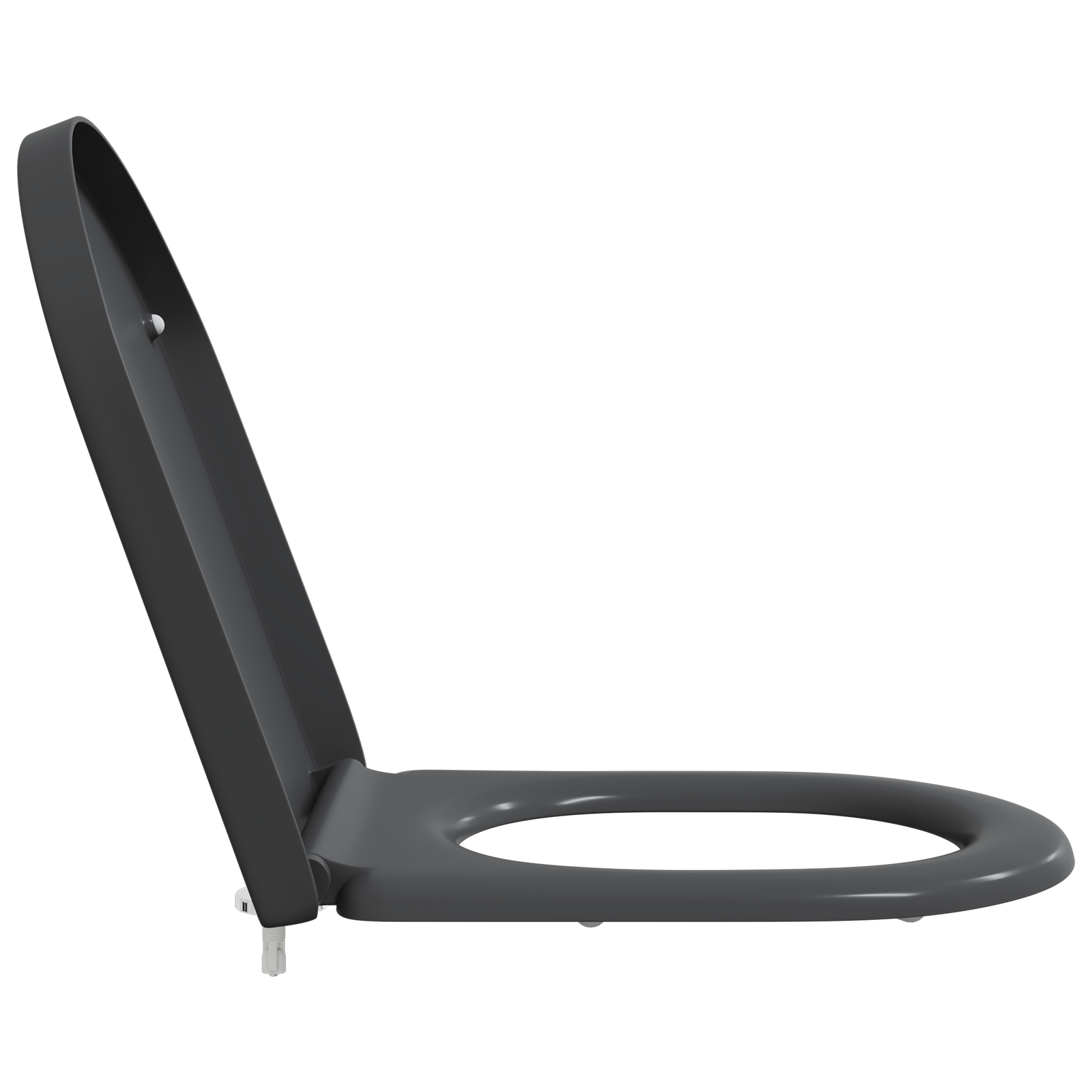 Sedile Del Wc Con Rilascio Rapido Antracite 46.2 X 36 X 4.3 cm - Image 6
