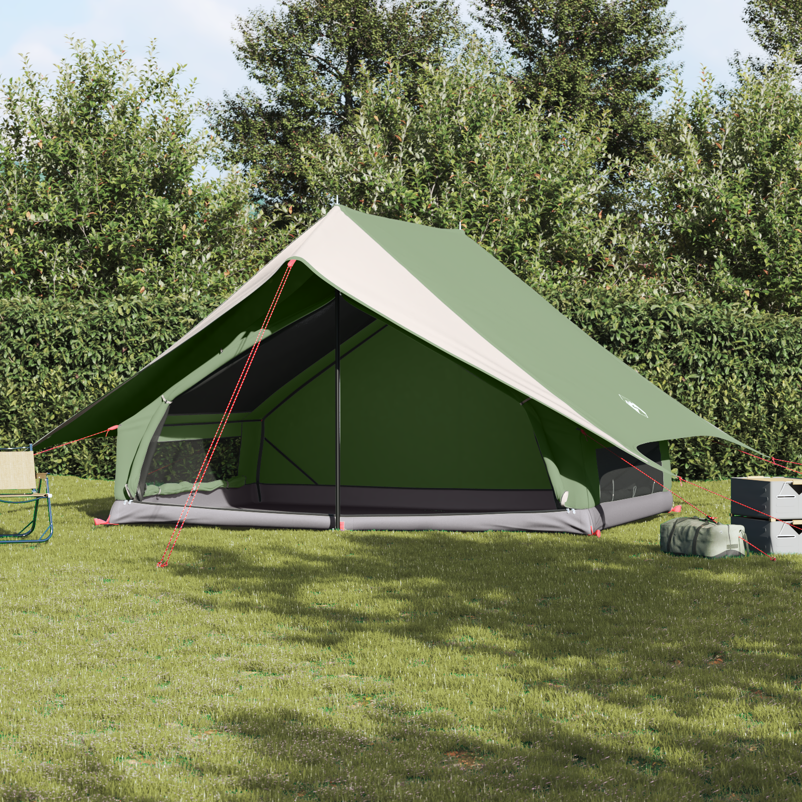 Tende Con Tetto Verde 315 X 330 X 200 Cm Poliestere