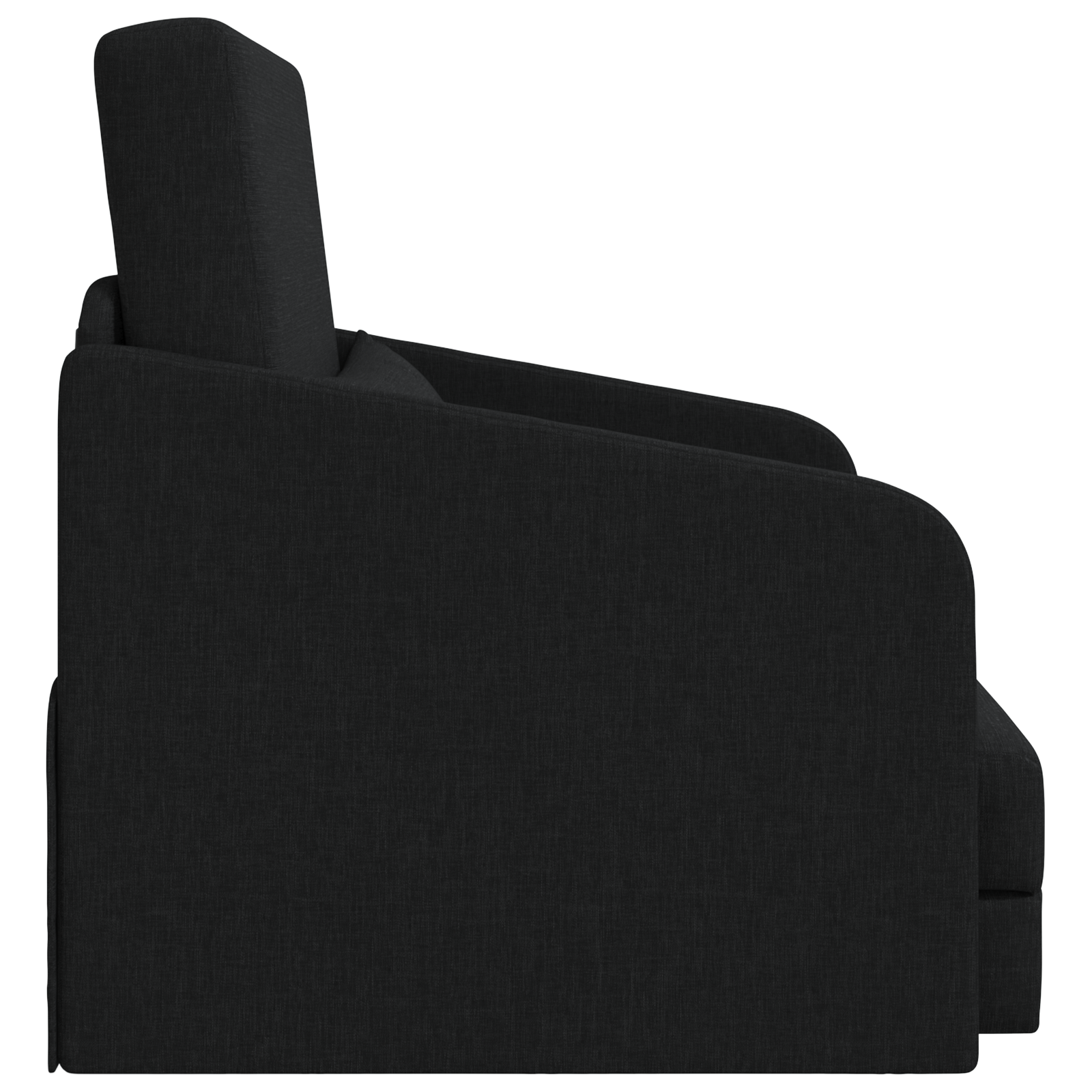 Divano Letto Nero 65 X 80 X 83 Cm Velluto - Image 6