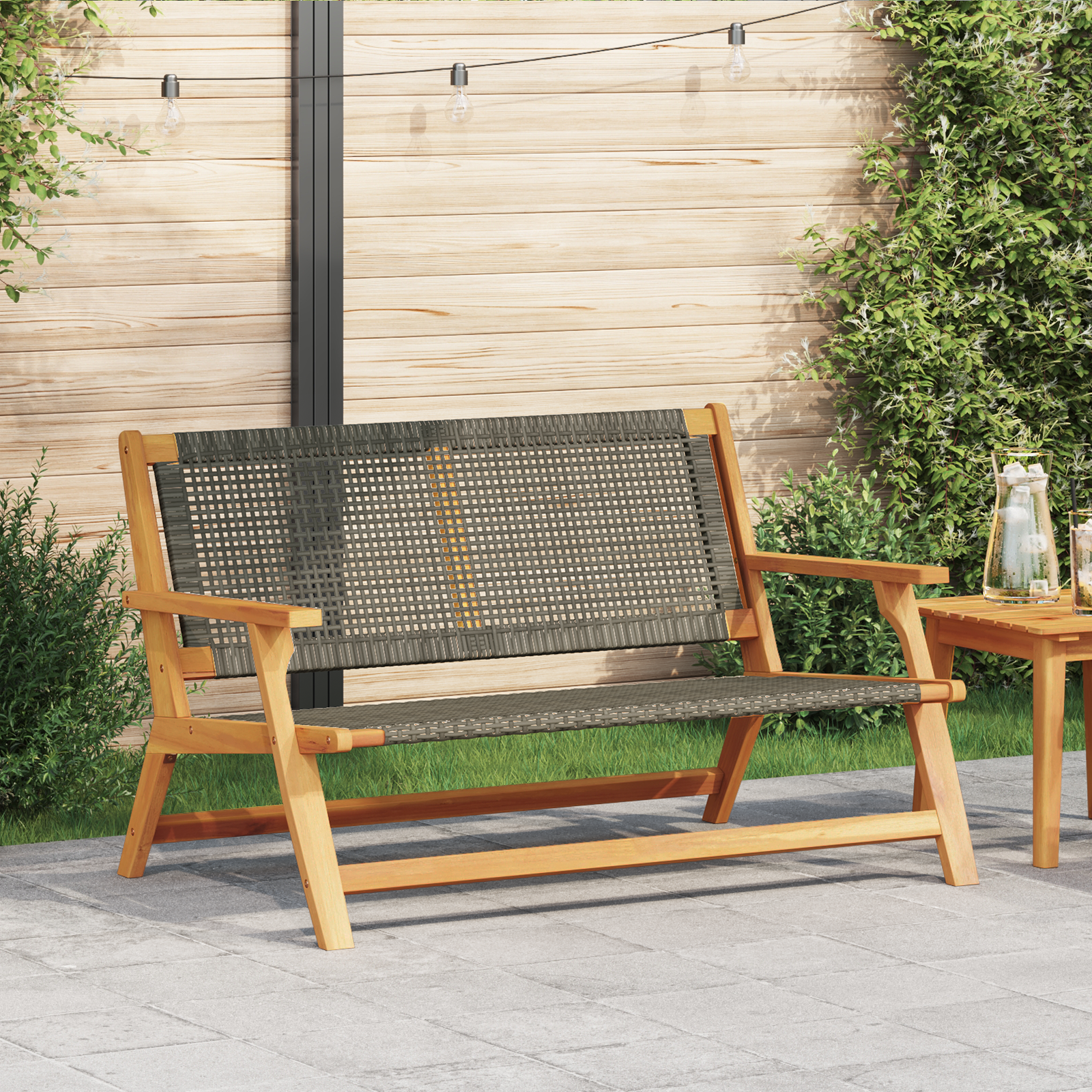 Arredamento Da Giardino Grigio 122 X 78 X 73cm