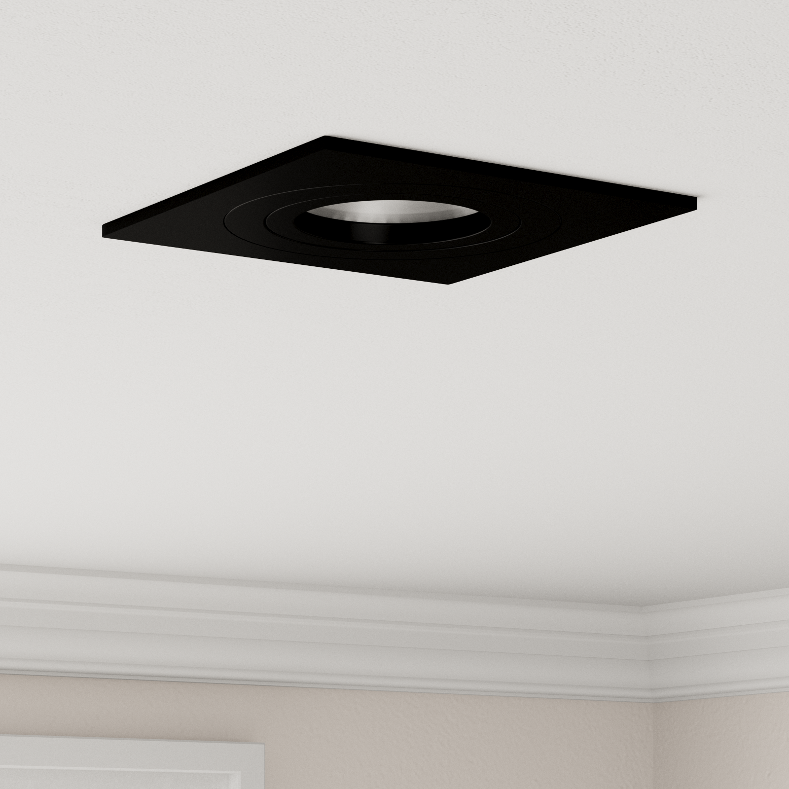 Spotlights Con I Riflettori 12 Pcs Nero 9 X 9 X Cm Alluminio