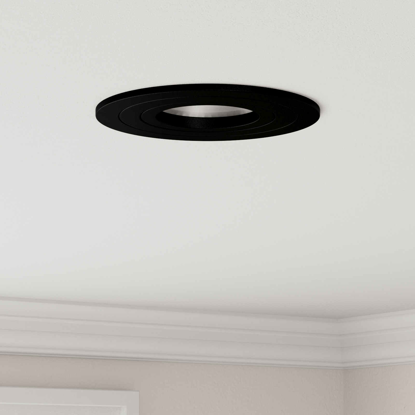 Spotlights Con I Riflettori 6 Pcs Nero 9 X 9 X Cm Alluminio