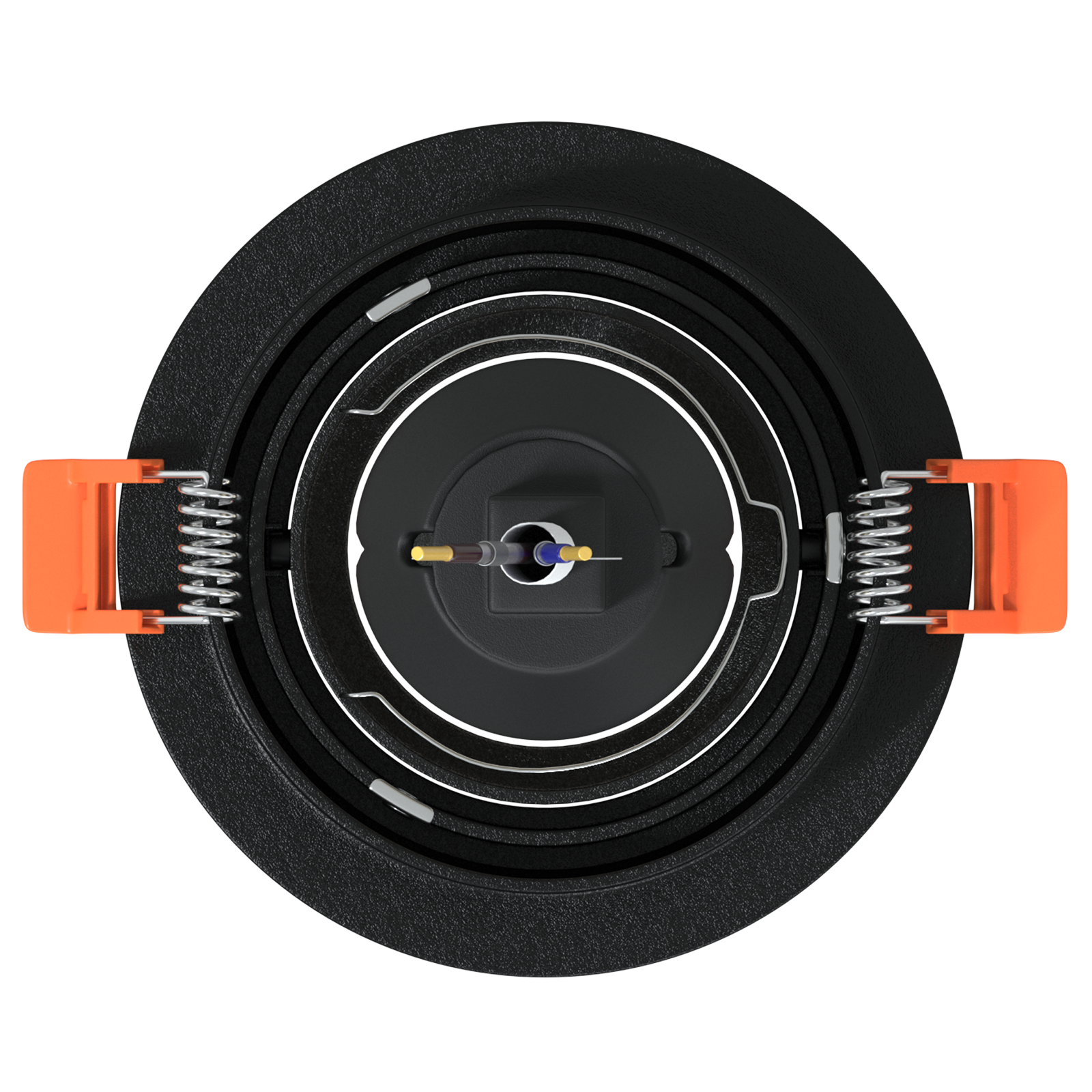 Spotlights Con I Riflettori 6 Pcs Nero 9 X 9 X Cm Alluminio - Image 6